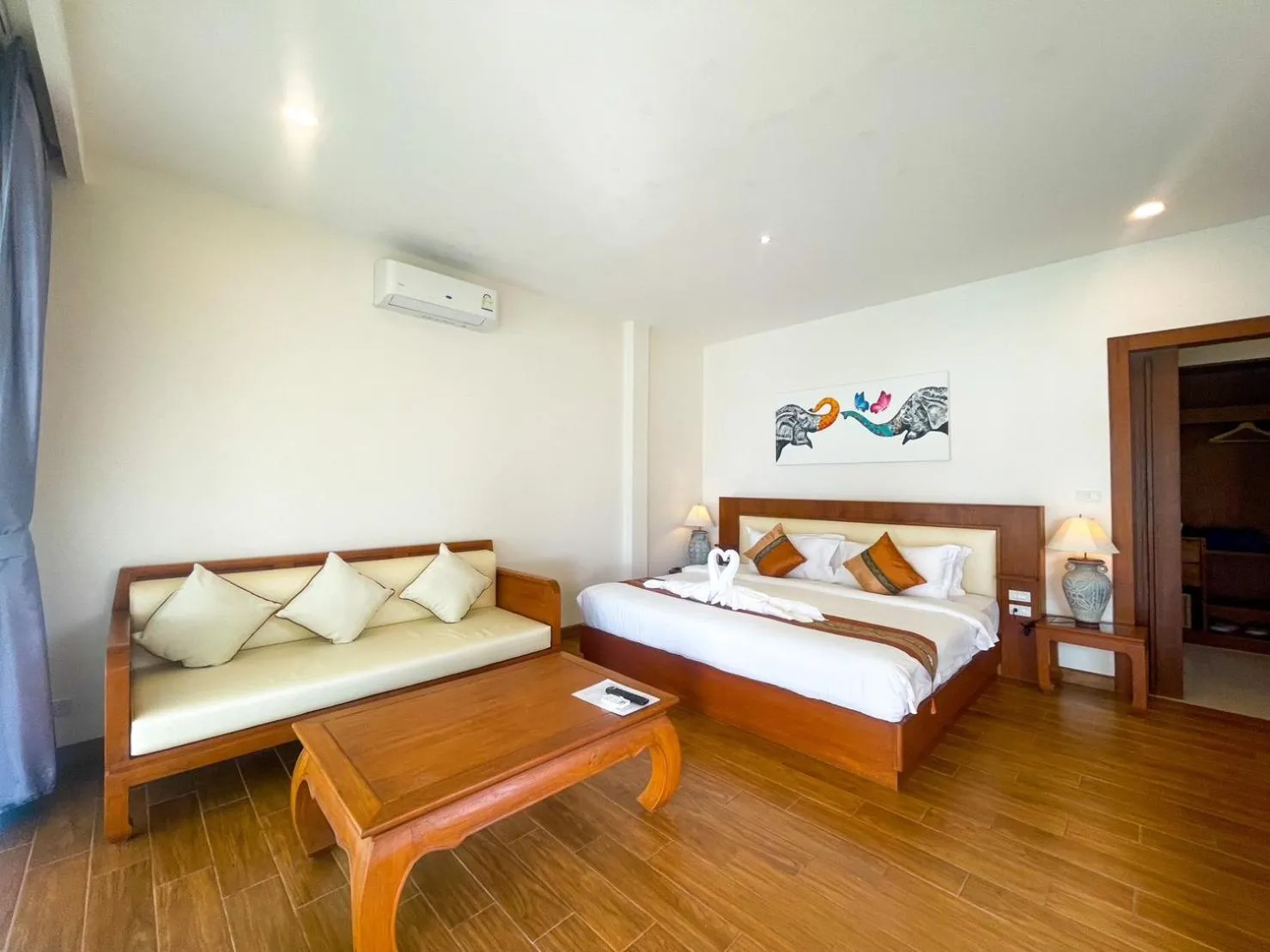 Property building, Bed in Aura Samui Best Beach Hotel - SHA Plus