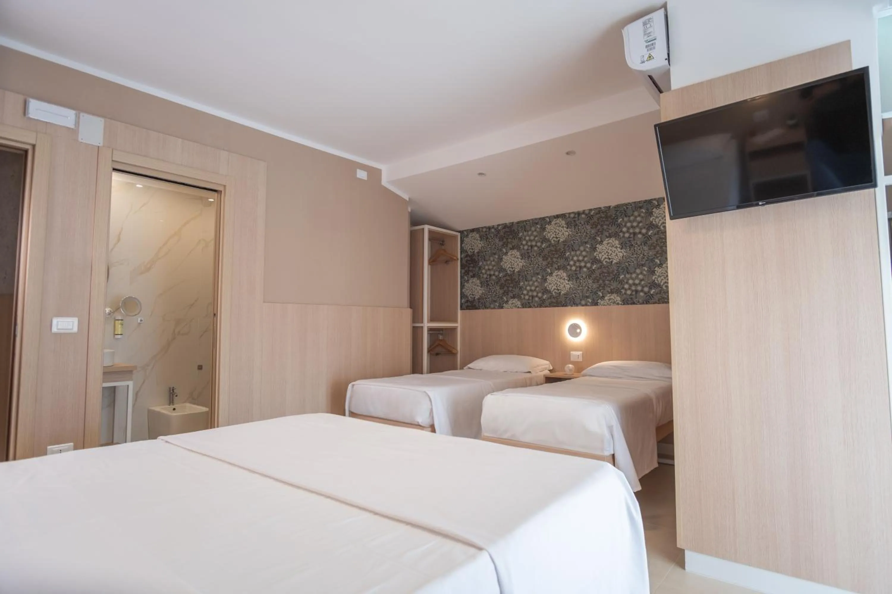 Bed in Hotel Paistos Paestum