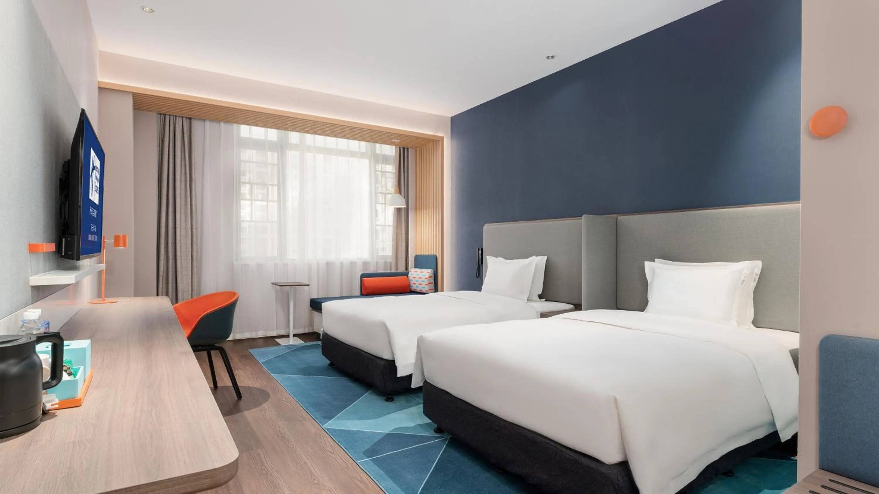 Bedroom, Bed in Holiday Inn Express Changsha University Tech City by IHG