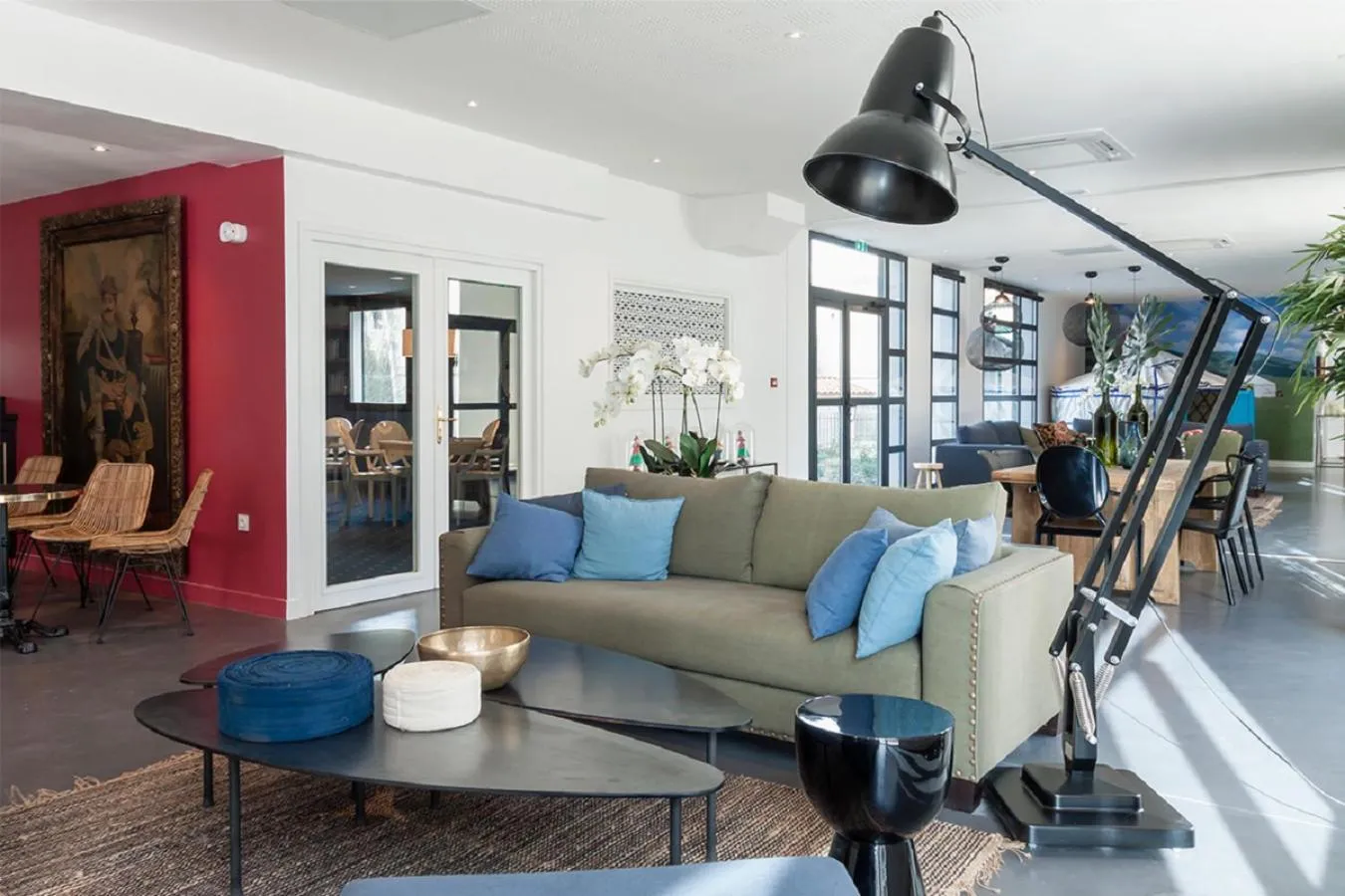 Living room in Résidence Service Seniors MONTANA