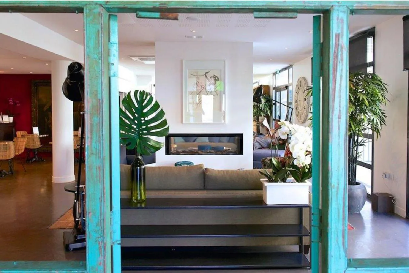 Living room in Résidence Service Seniors MONTANA