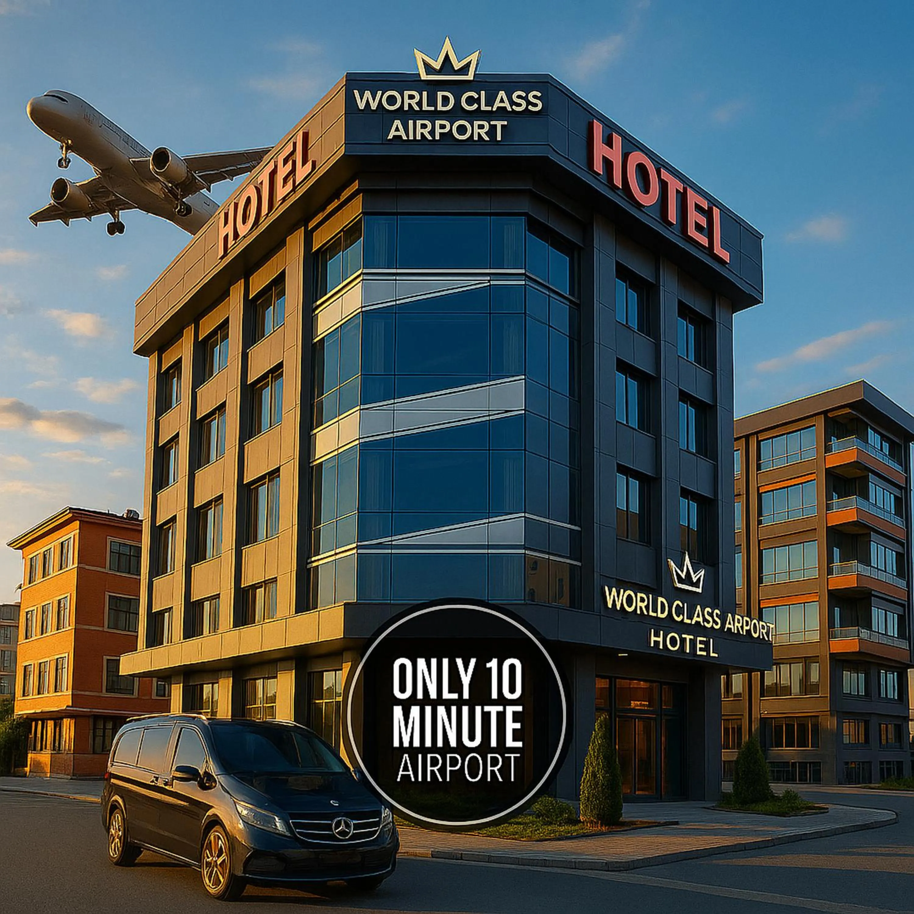 Property building in World Class Hotel - Istanbul Airport