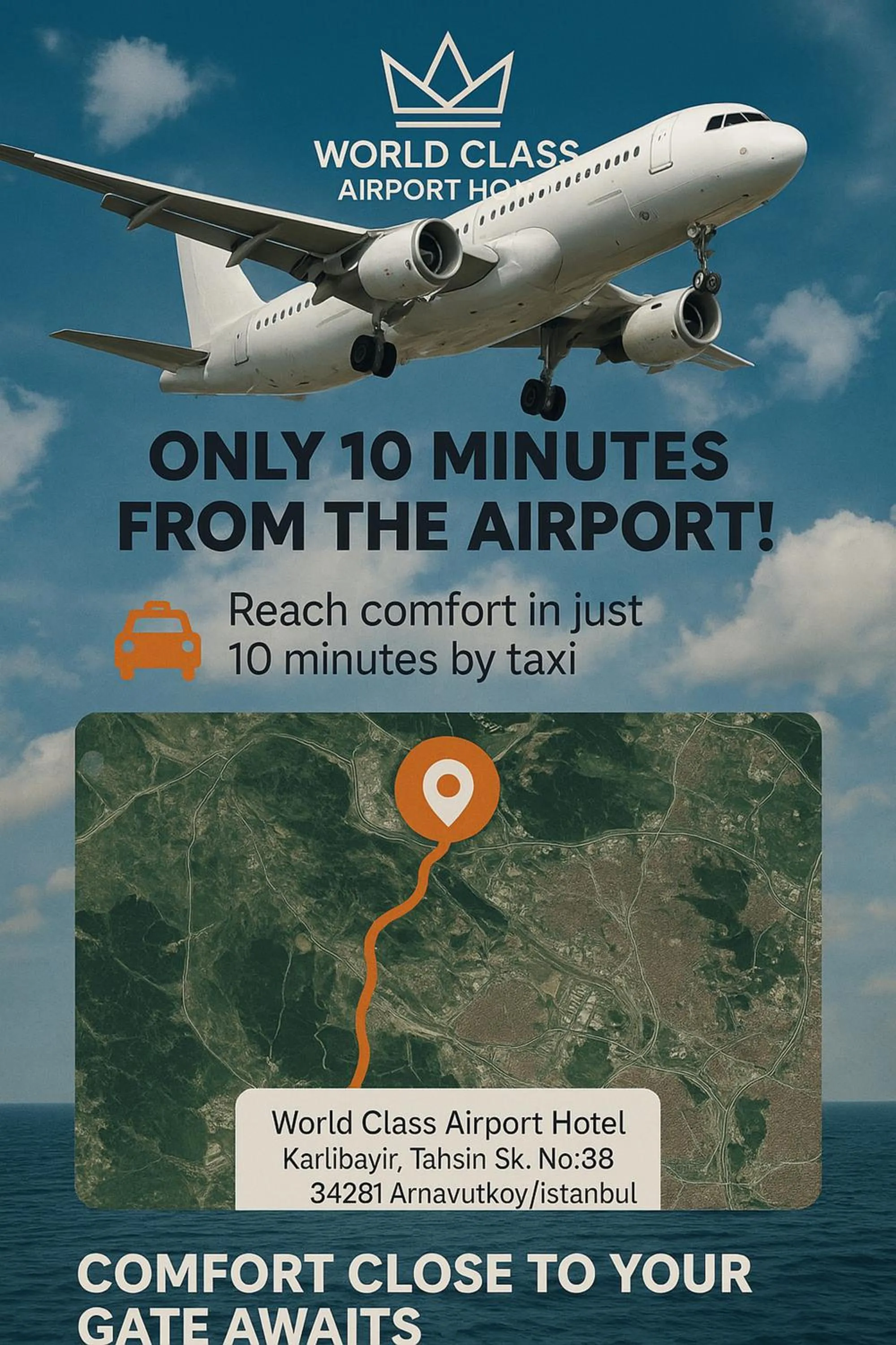 Natural landscape in World Class Hotel - Istanbul Airport