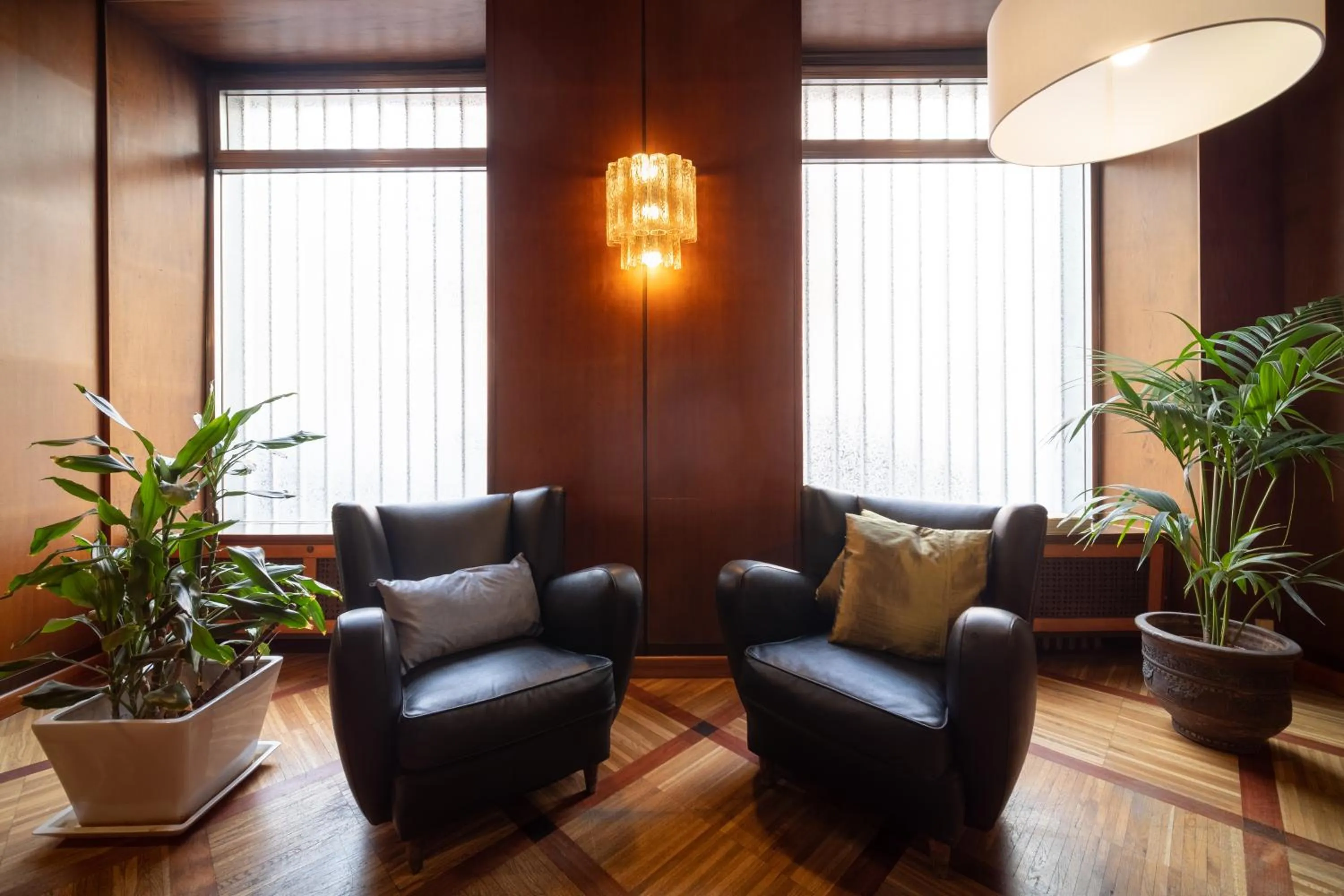 Communal lounge/ TV room in Hotel Italia