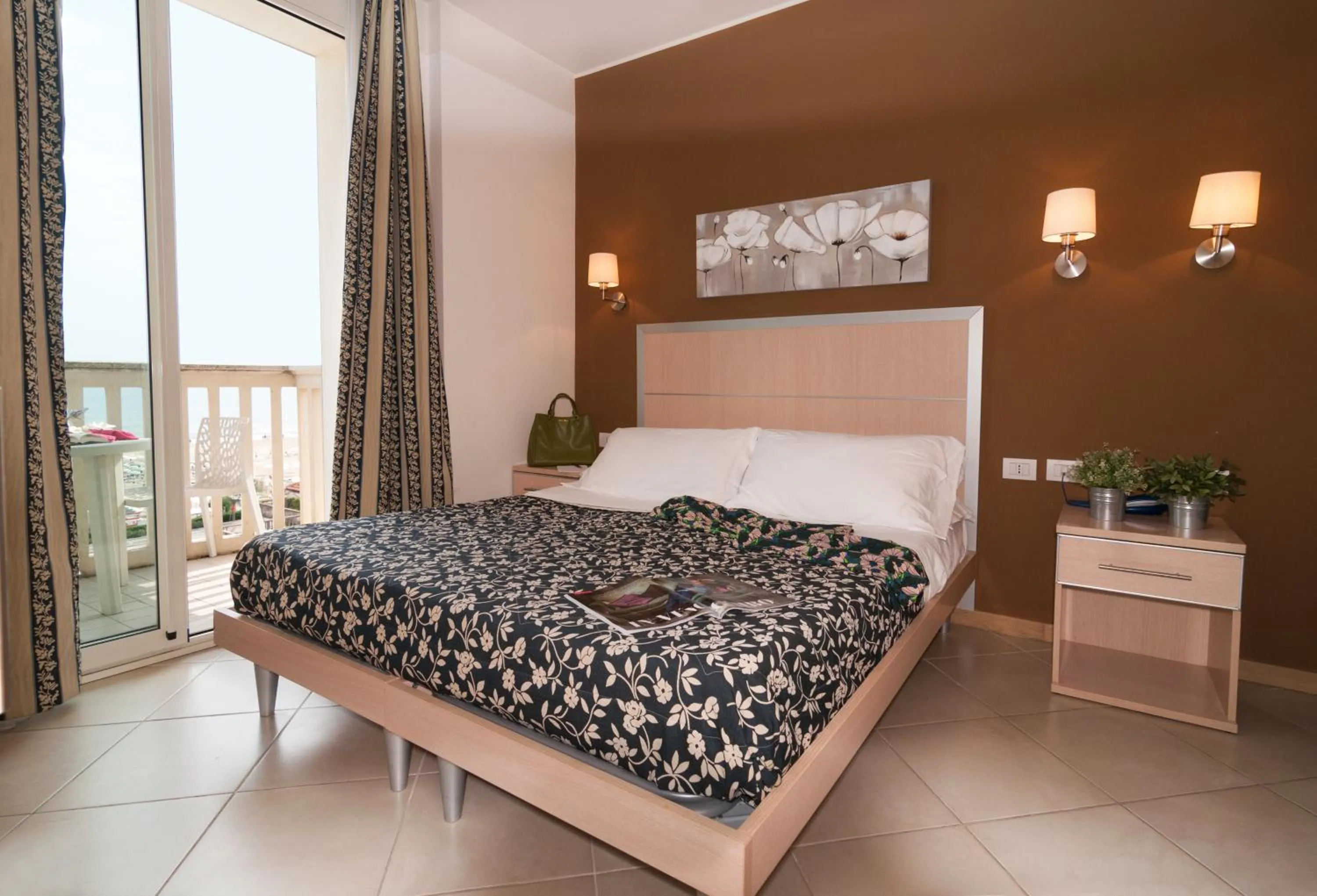 Bedroom, Bed in Residence T2