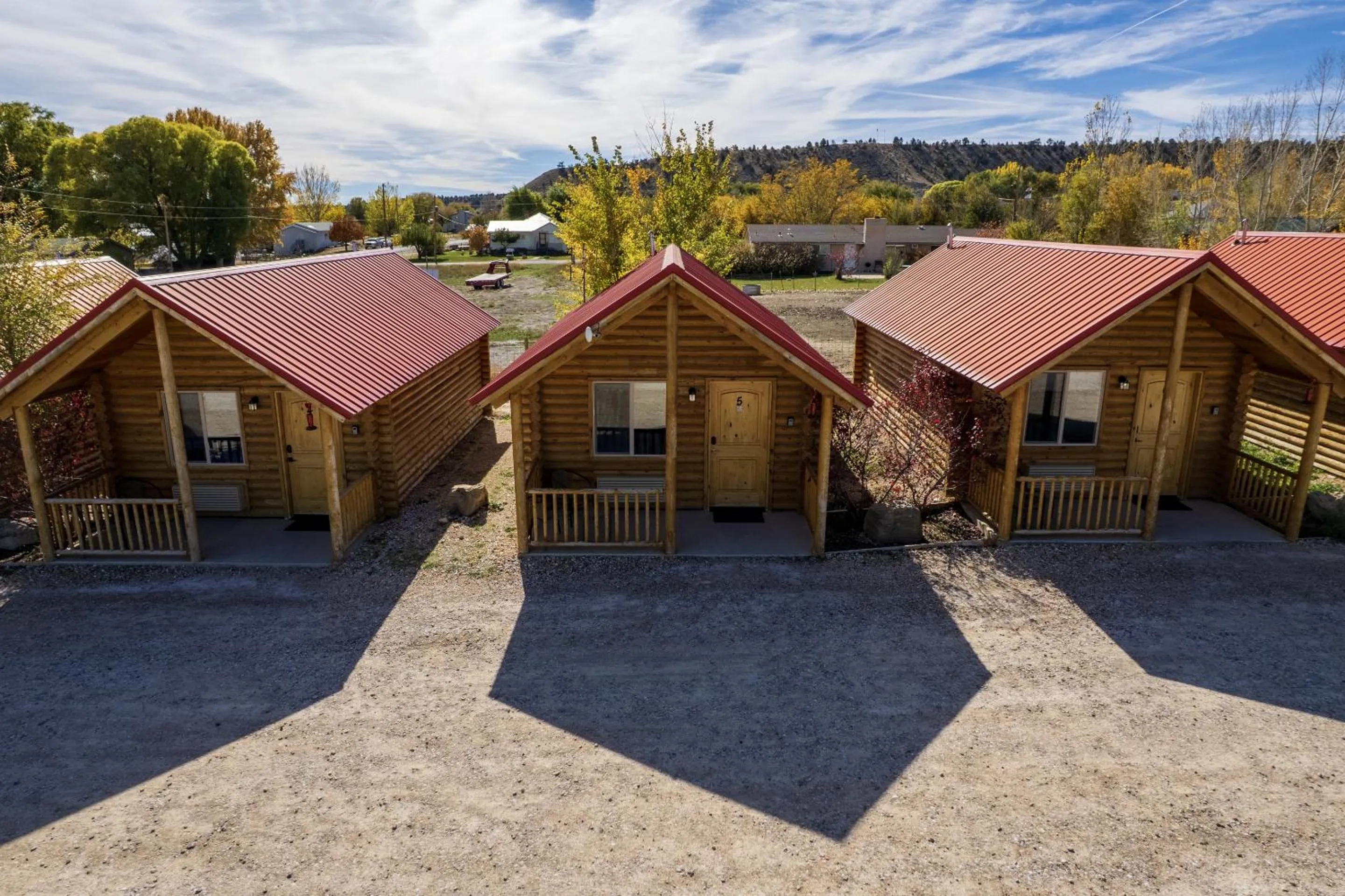 Property building in Bryce Canyon Log Cabins