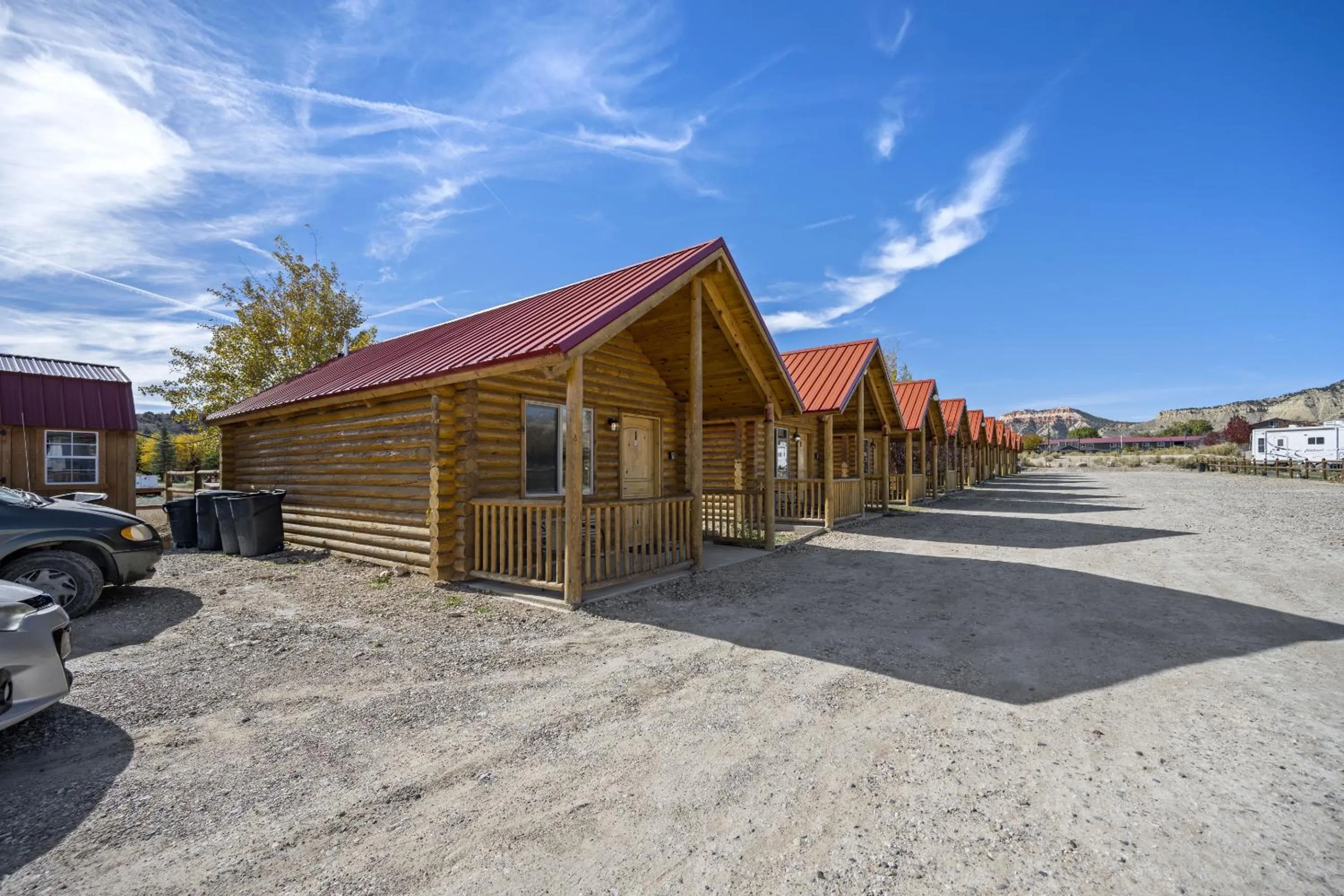 Property building in Bryce Canyon Log Cabins