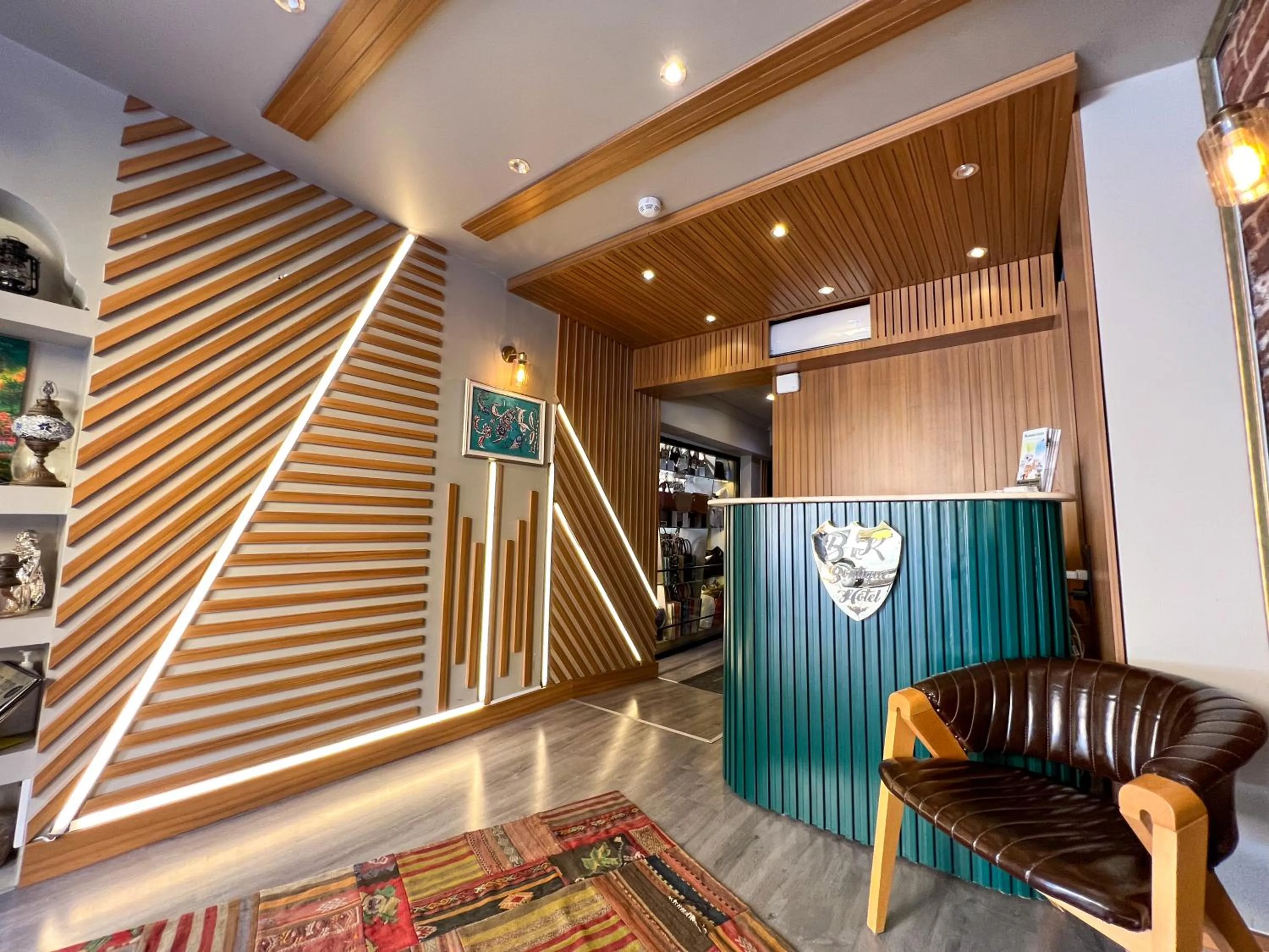 Lobby or reception in By Kinyas Hotel