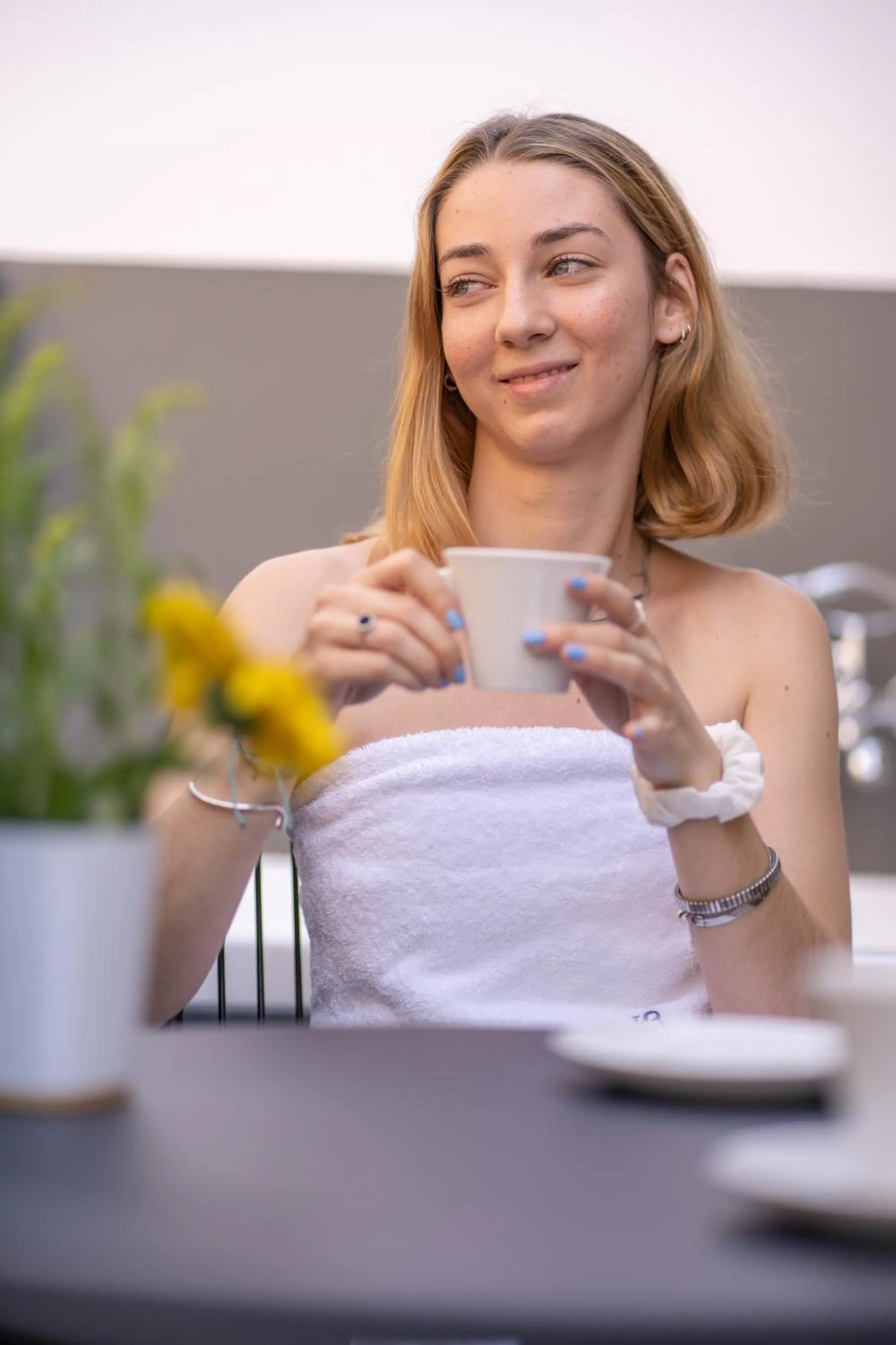 Balcony/Terrace in Pure Hotel by Athens Prime Hotels