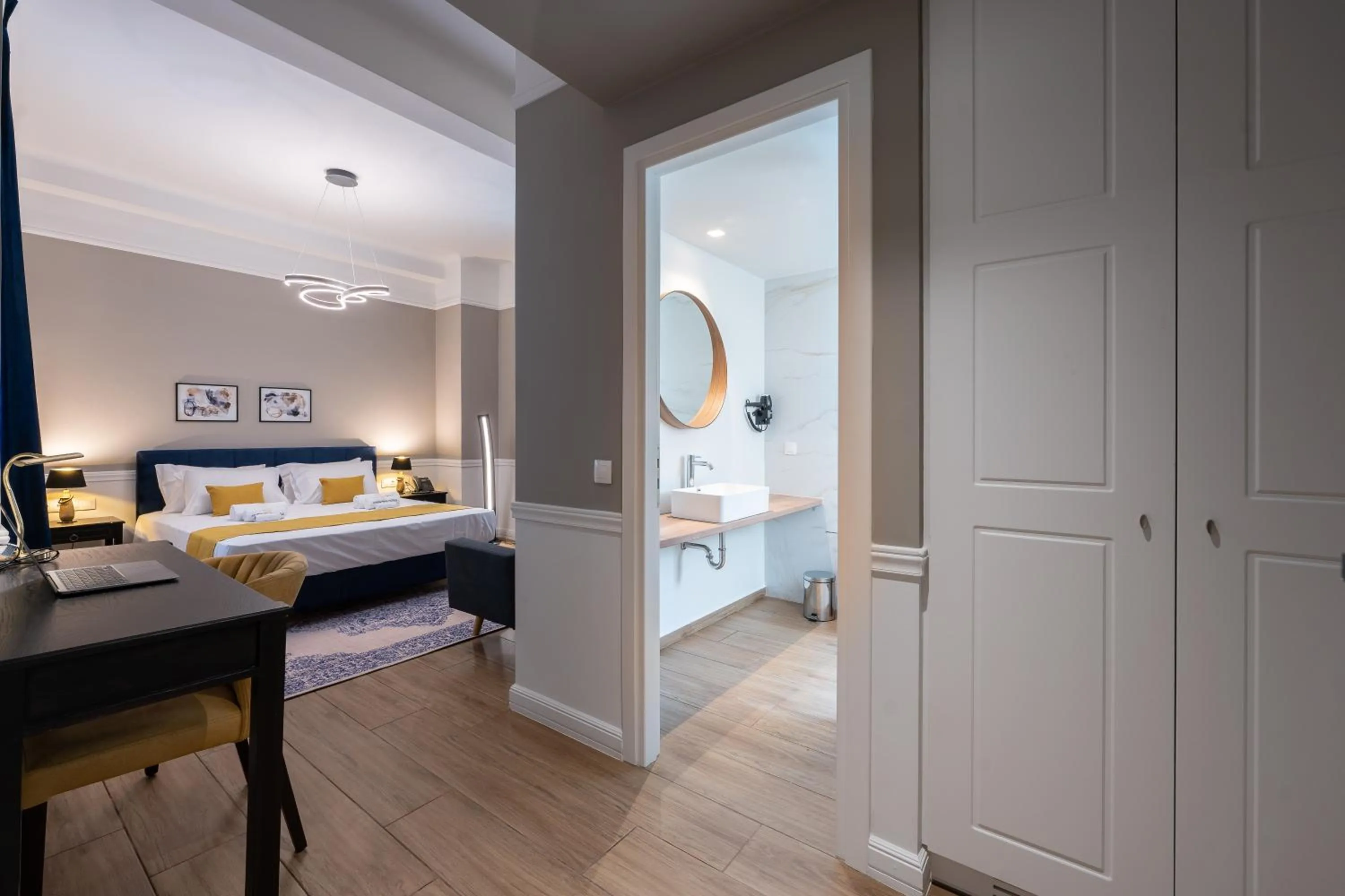 Photo of the whole room, Bed in Pure Hotel by Athens Prime Hotels