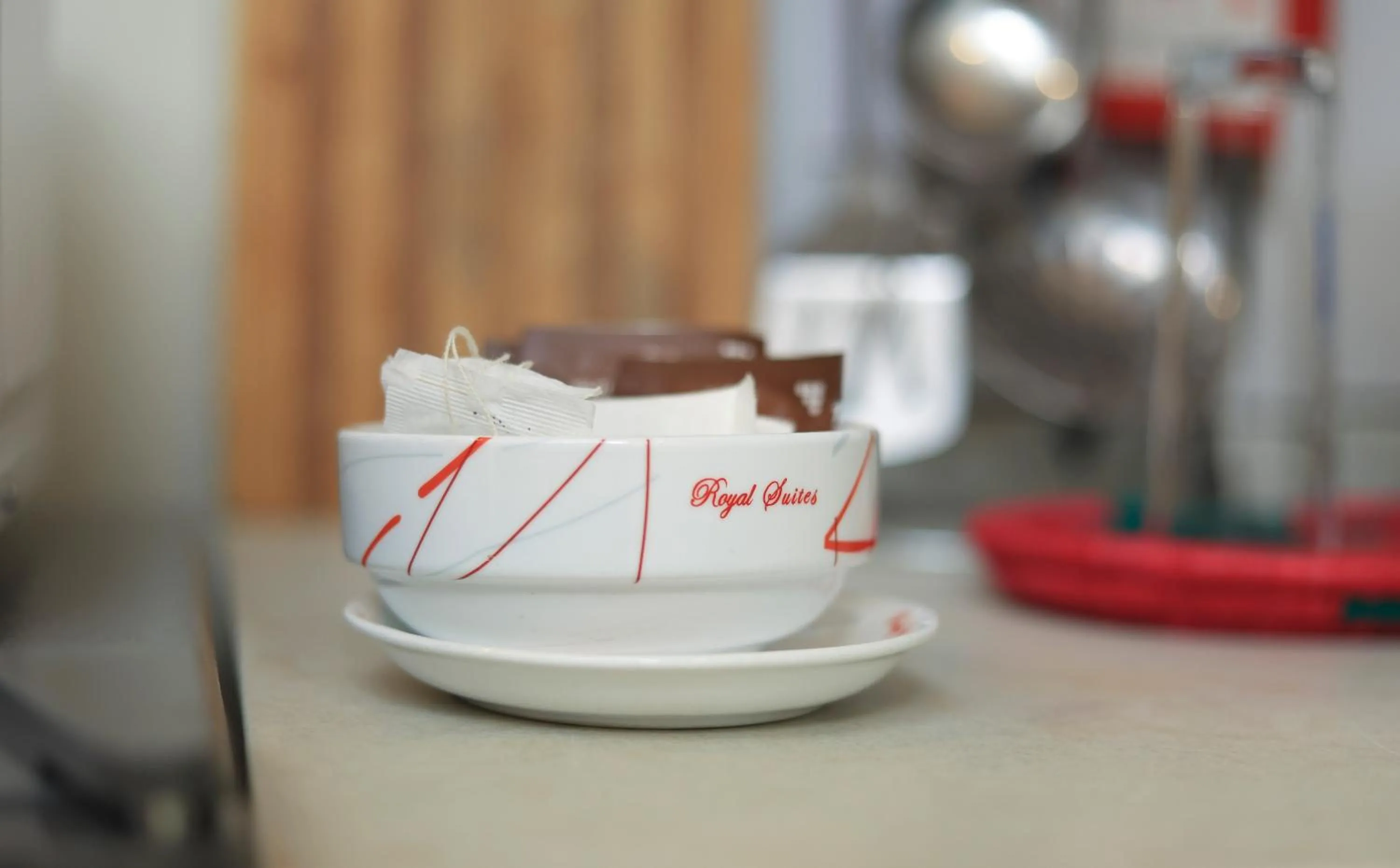 Coffee/tea facilities in Royal Suites Hotel-Kampala