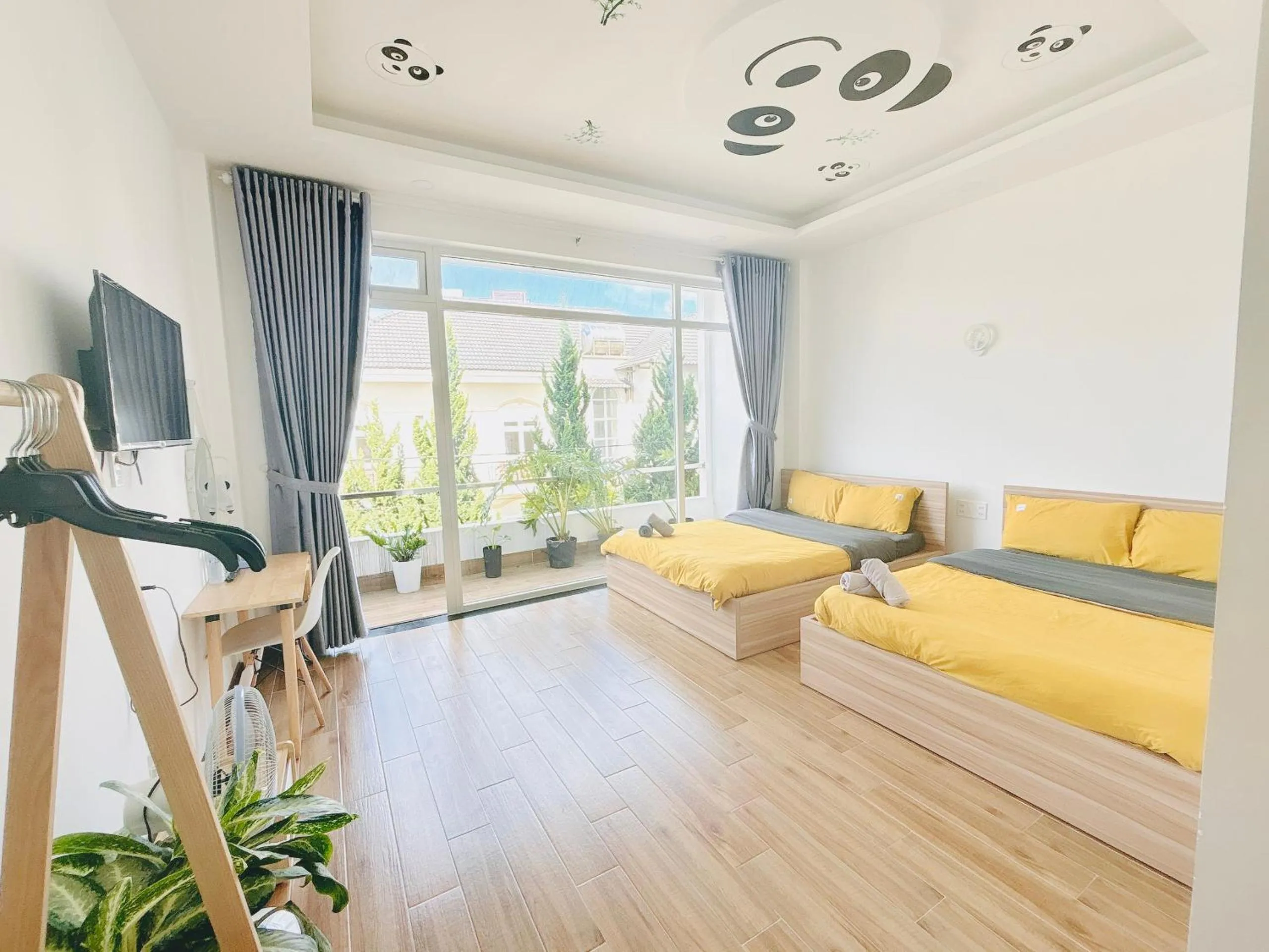 Balcony/Terrace in Duy Thanh hotel