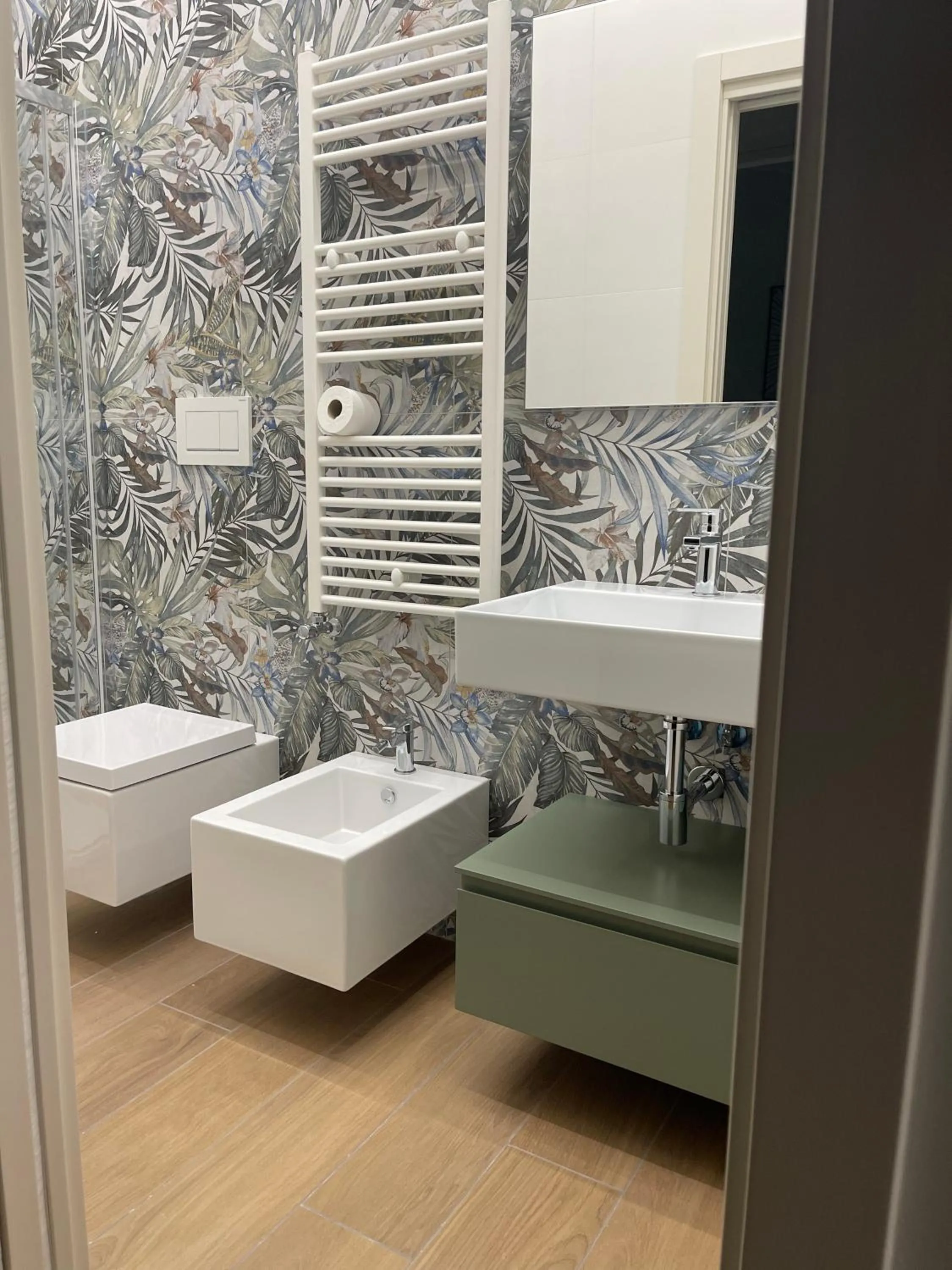 Bathroom in Lalù B&B