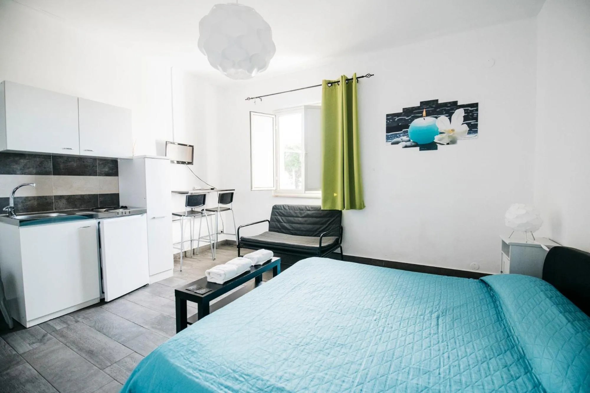 Bed in Villa Scilla e Cariddi