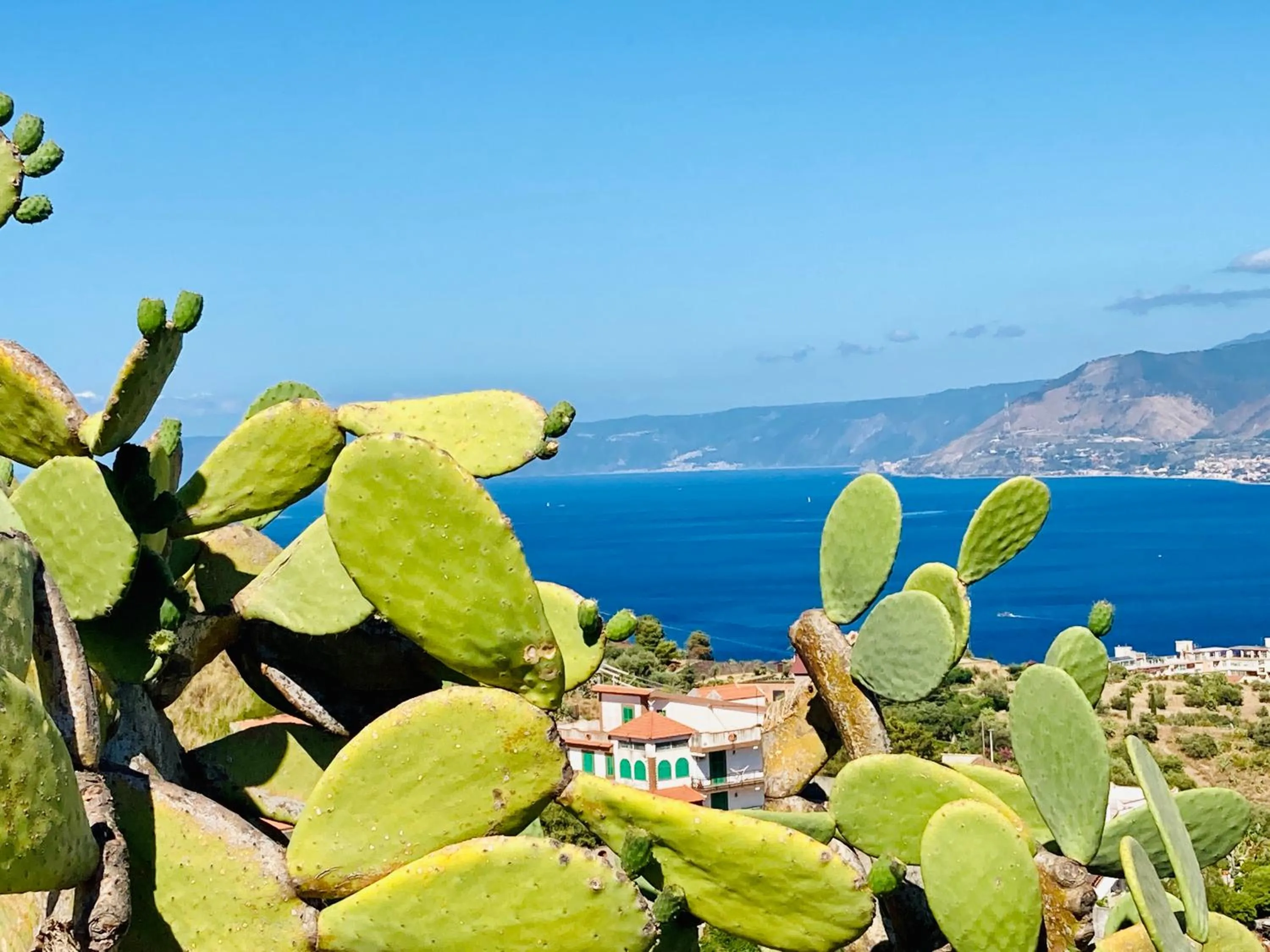 Sea view in Villa Scilla e Cariddi