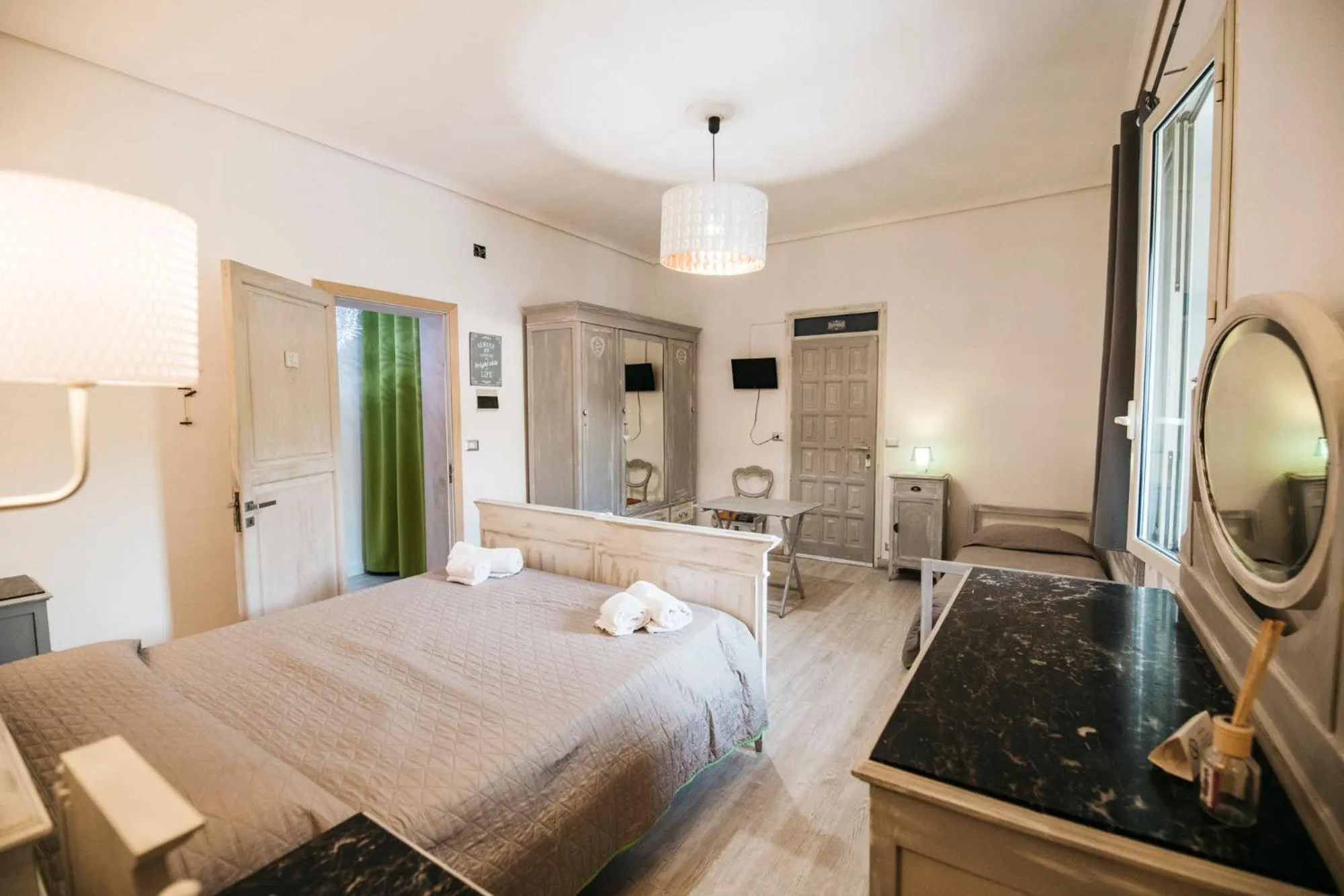 Bed in Villa Scilla e Cariddi