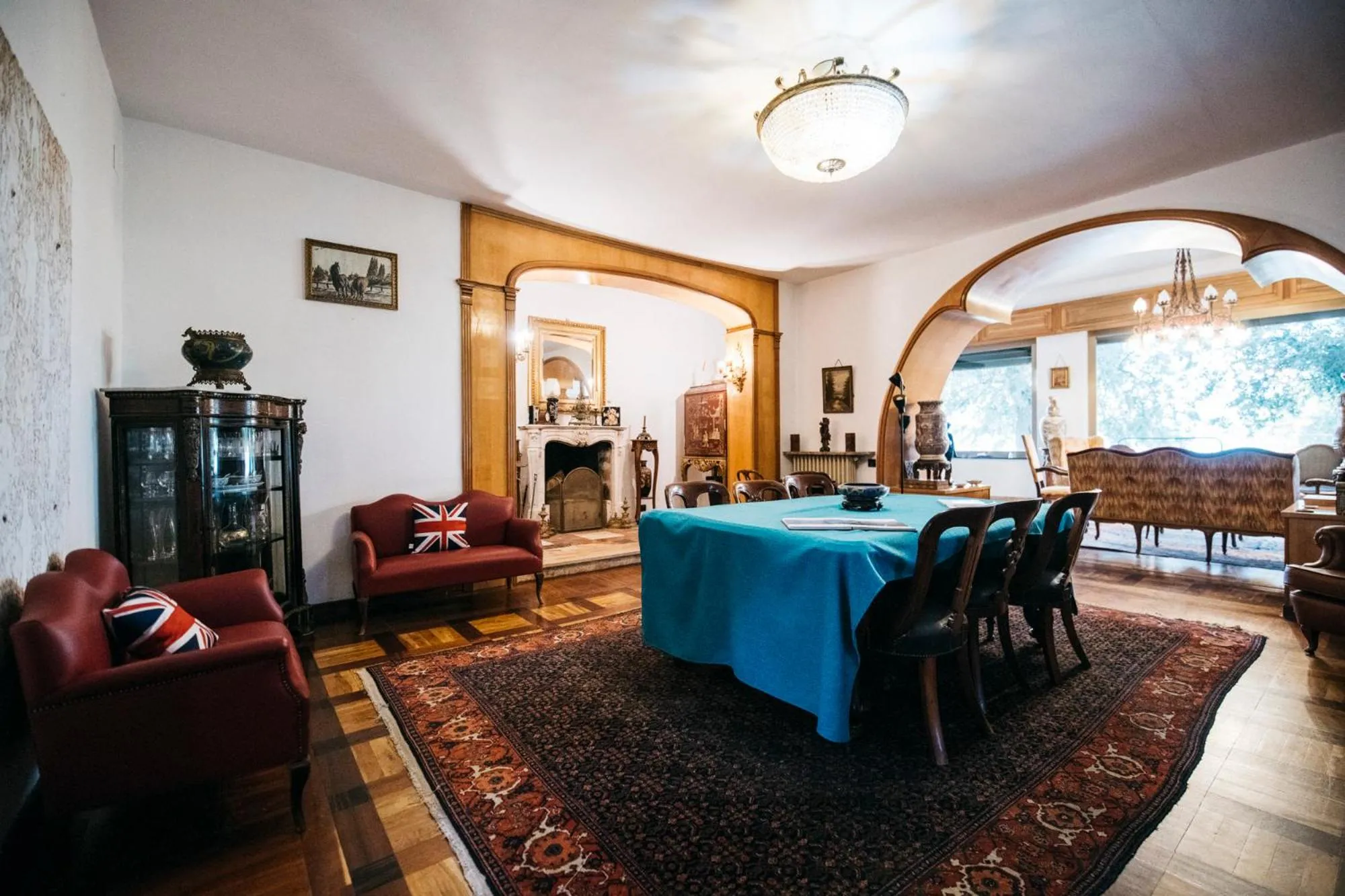 Living room in Villa Scilla e Cariddi