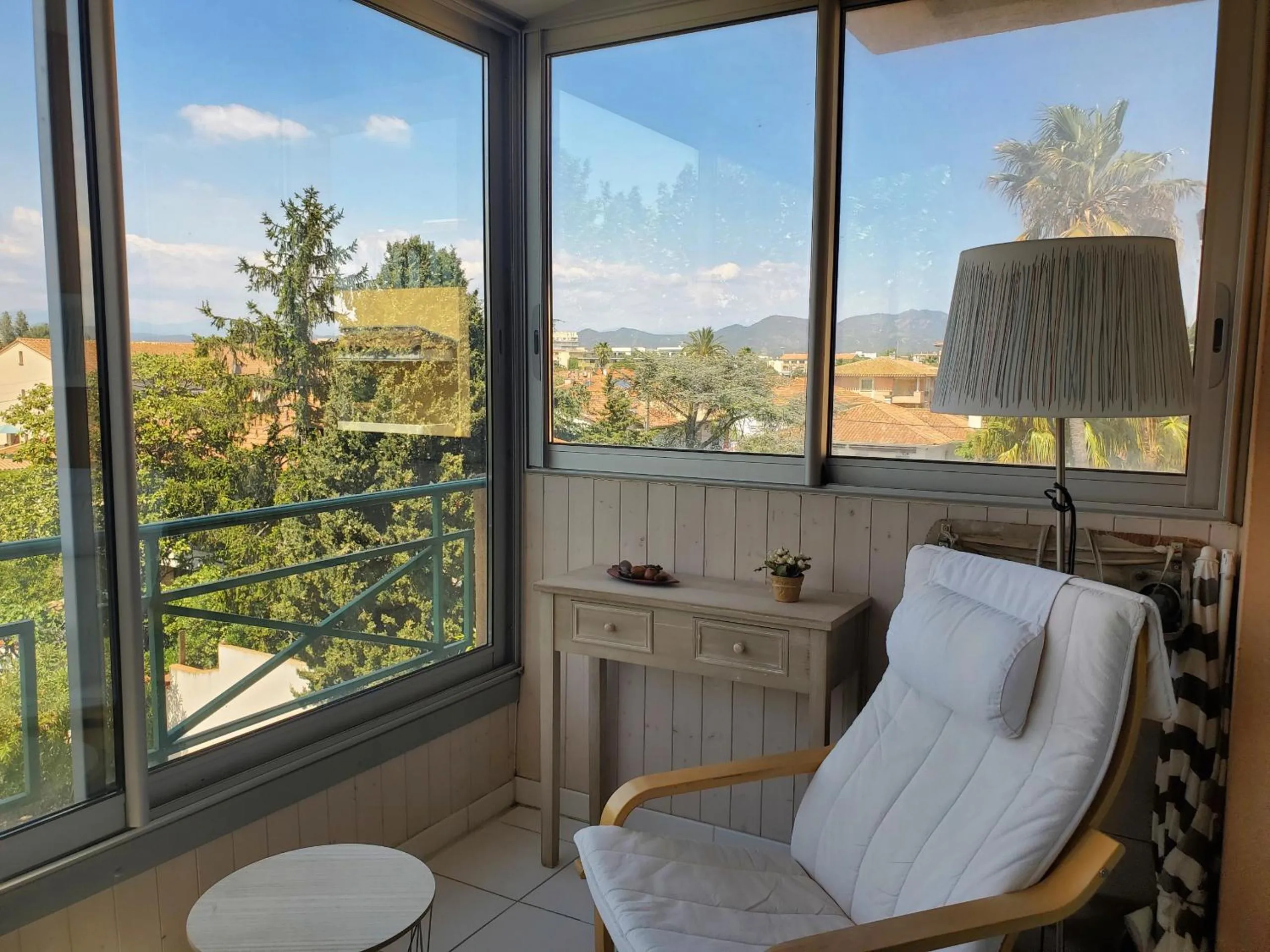 Balcony/Terrace in Port FREJUS 3 Pieces climatise 80m2 Proche de tout