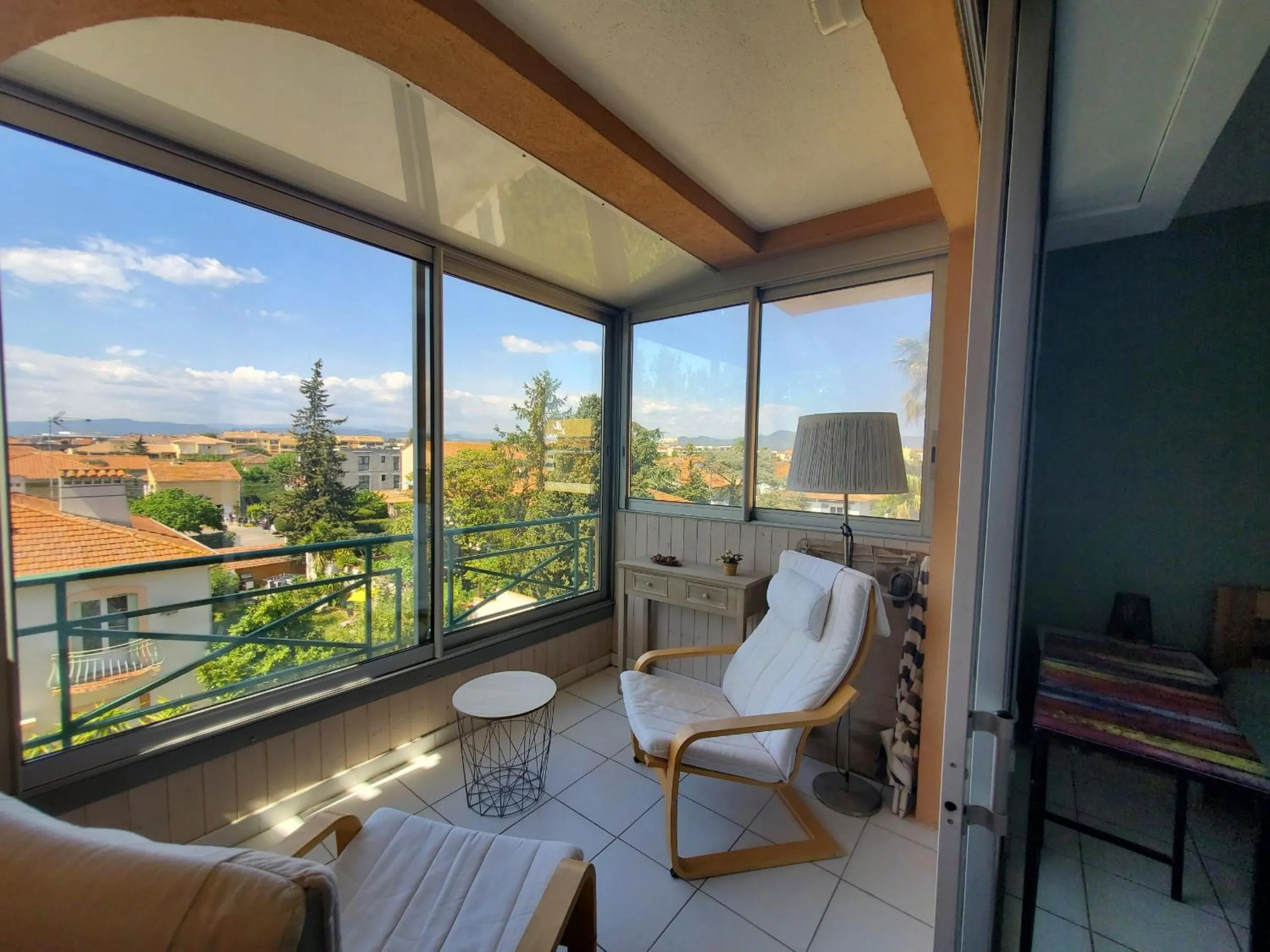 Balcony/Terrace in Port FREJUS 3 Pieces climatise 80m2 Proche de tout