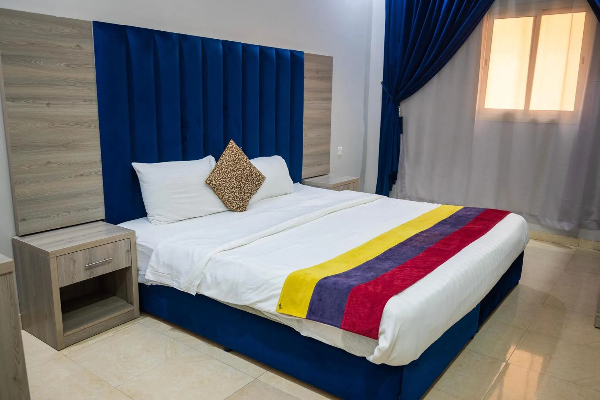 Bed in شقق أهلين للشقق المخدومة