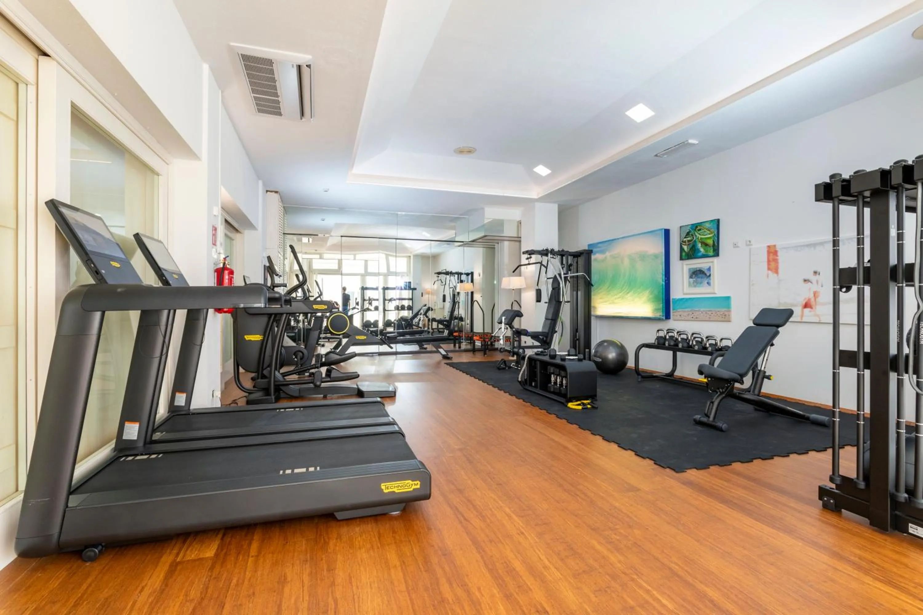 Fitness centre/facilities in Hotel Kalura