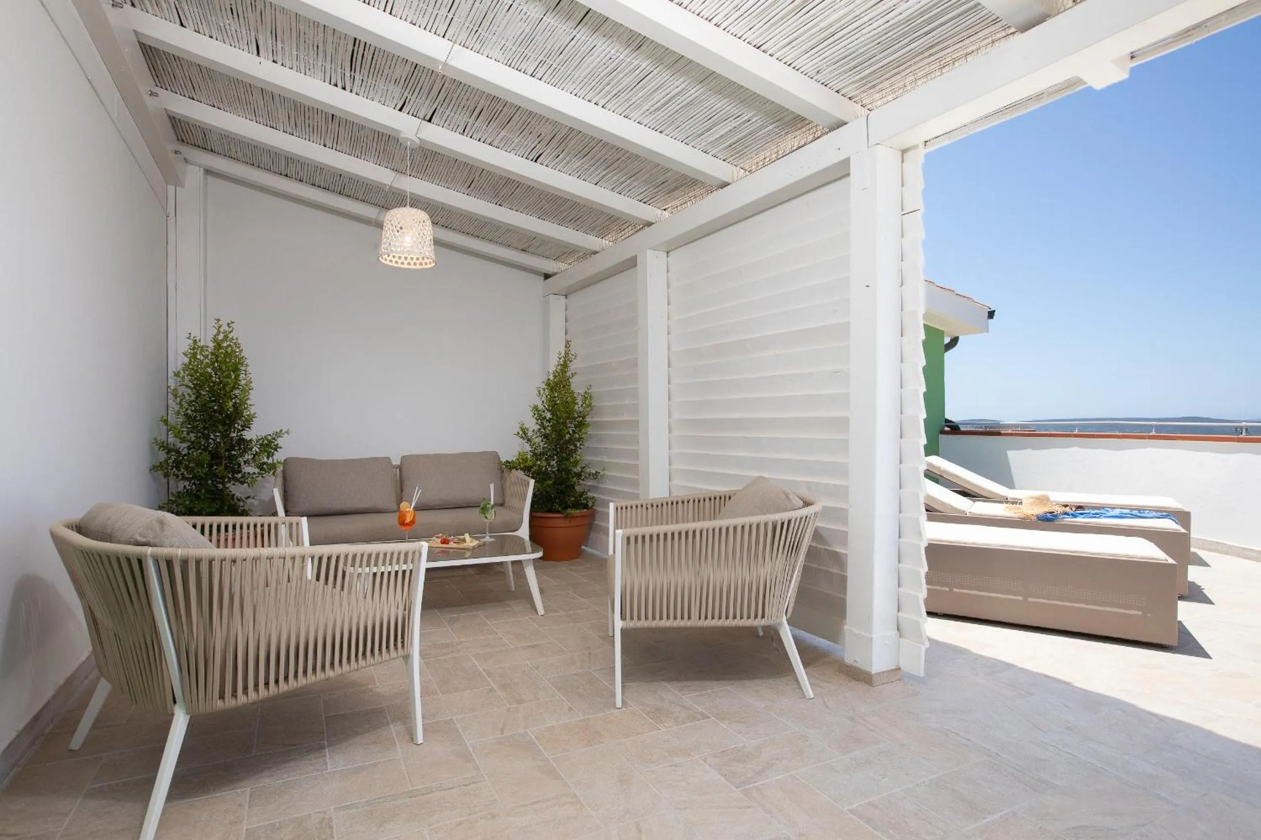 Balcony/Terrace in Lu' Hotel Porto Pino