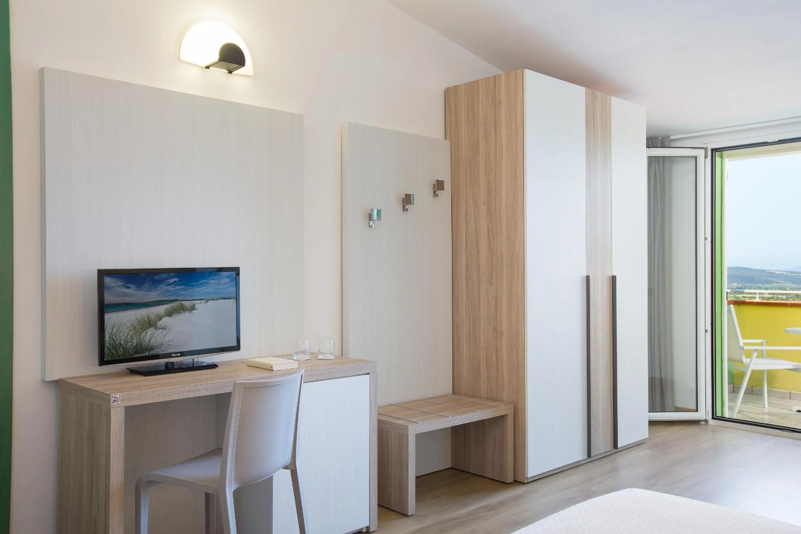 Bedroom, Bed in Lu' Hotel Porto Pino