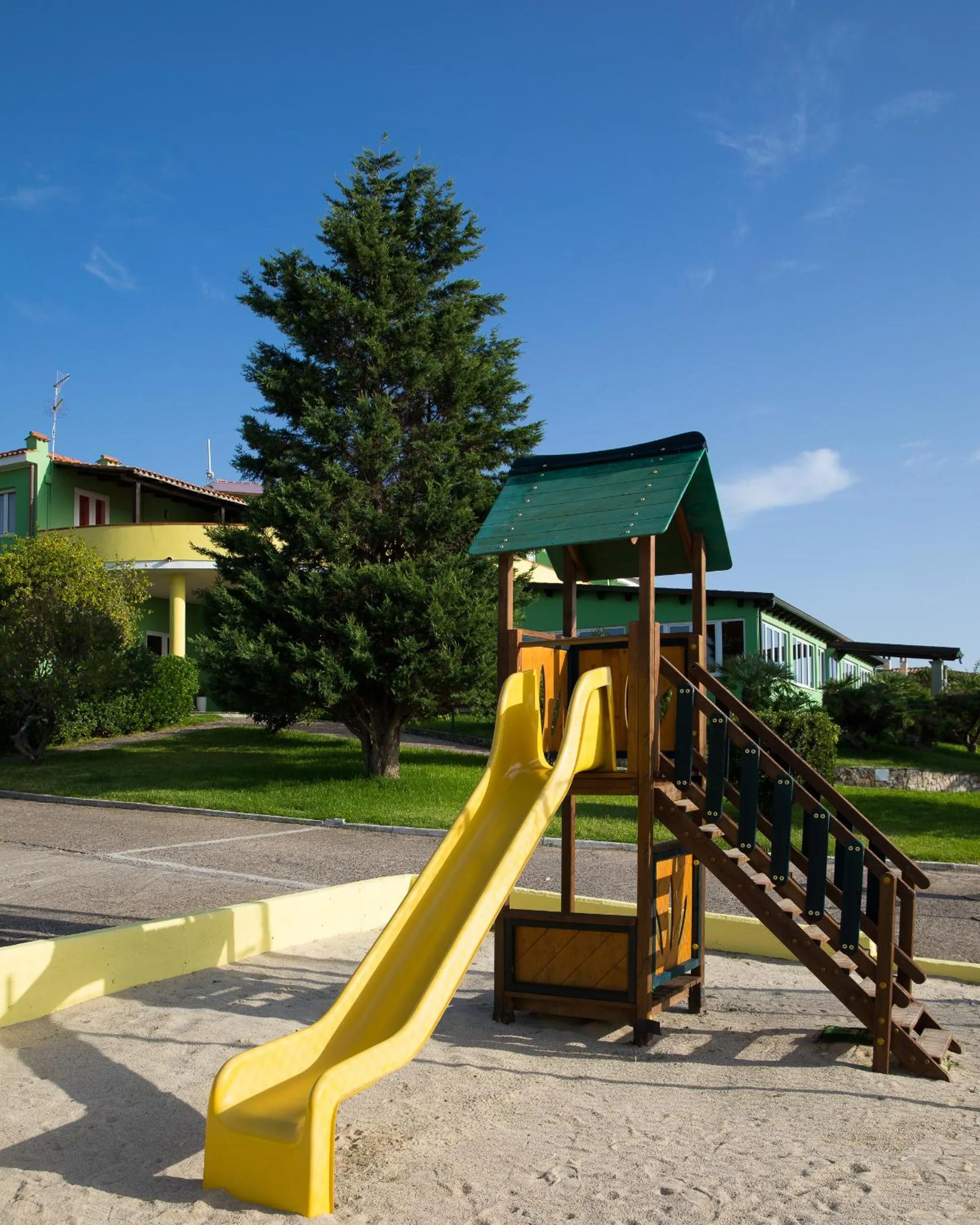 Children play ground in Lu' Hotel Porto Pino