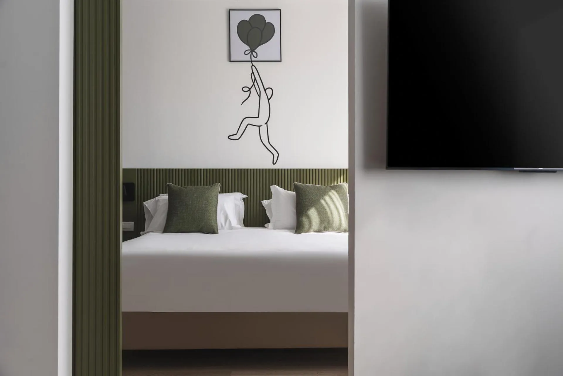 Bedroom, Bed in Mitico Hotel & Natural Spa