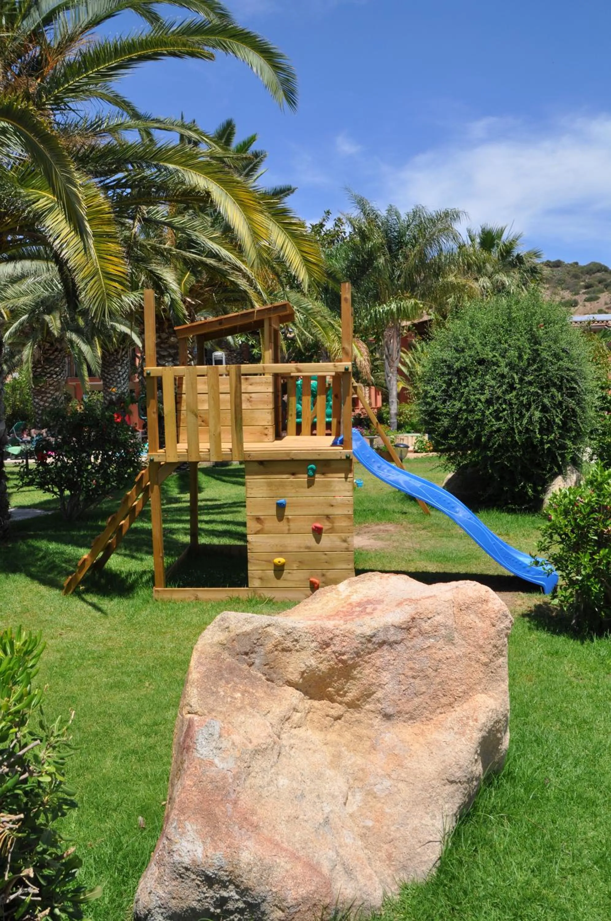 Children play ground in Green Village Resort