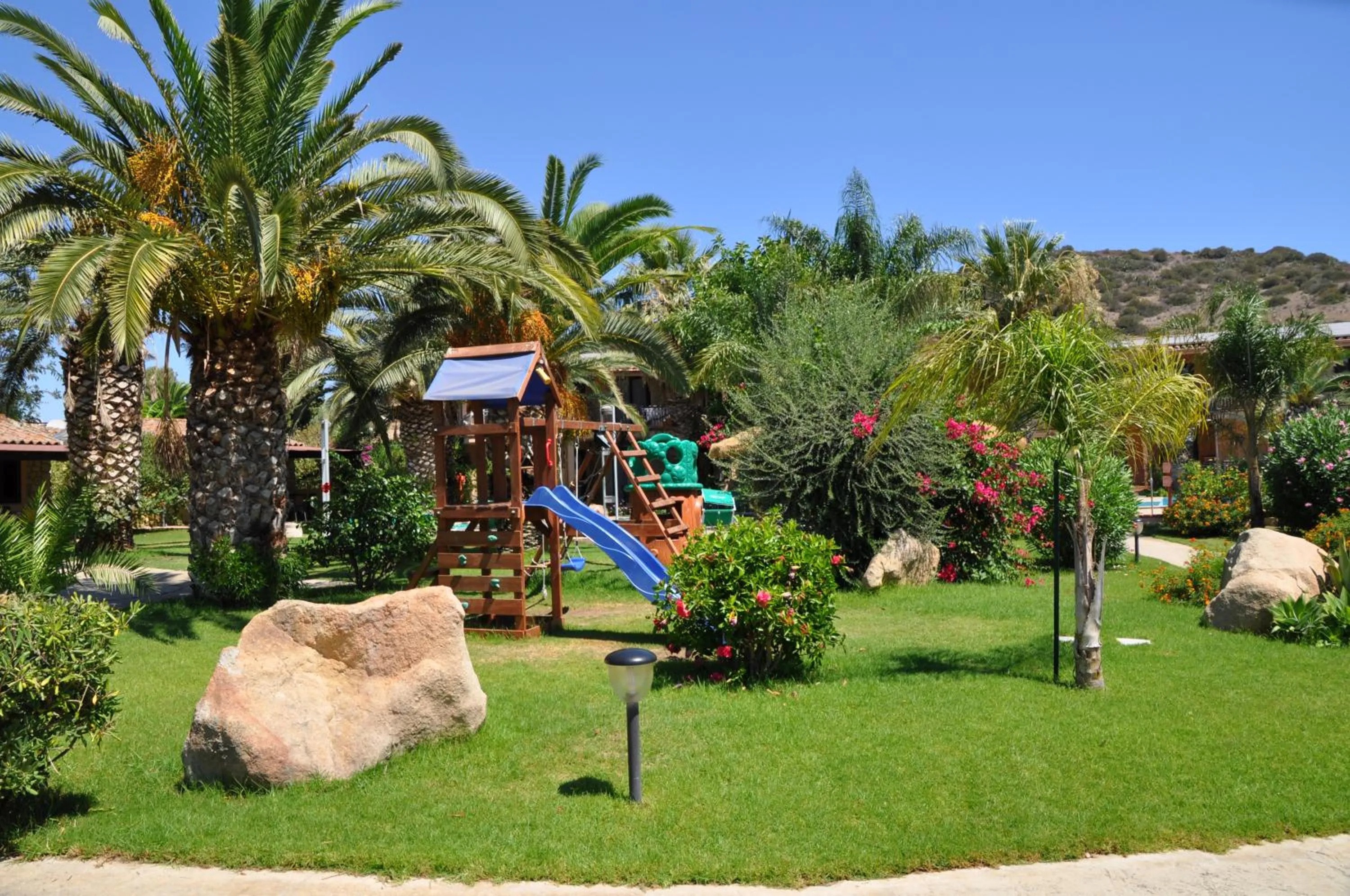 Children play ground in Green Village Resort