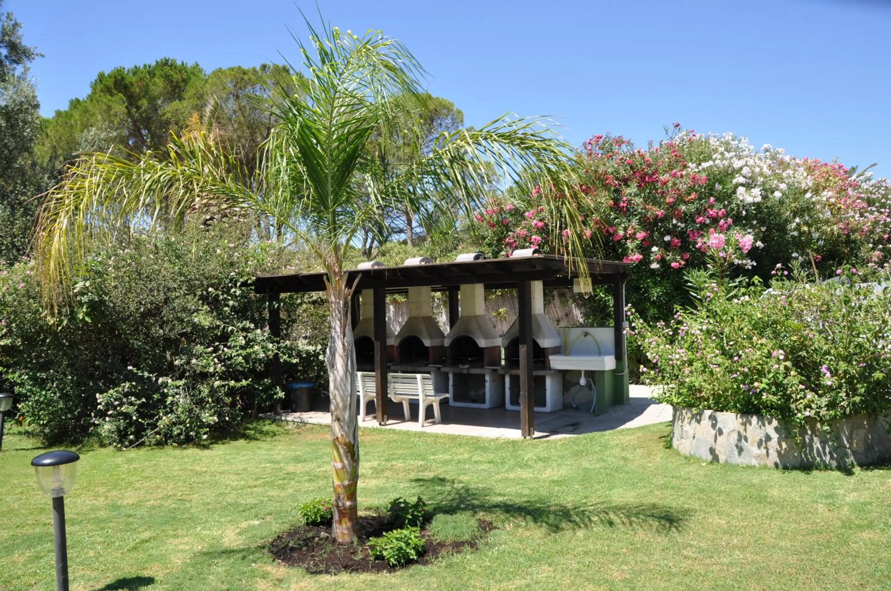 BBQ facilities in Green Village Resort