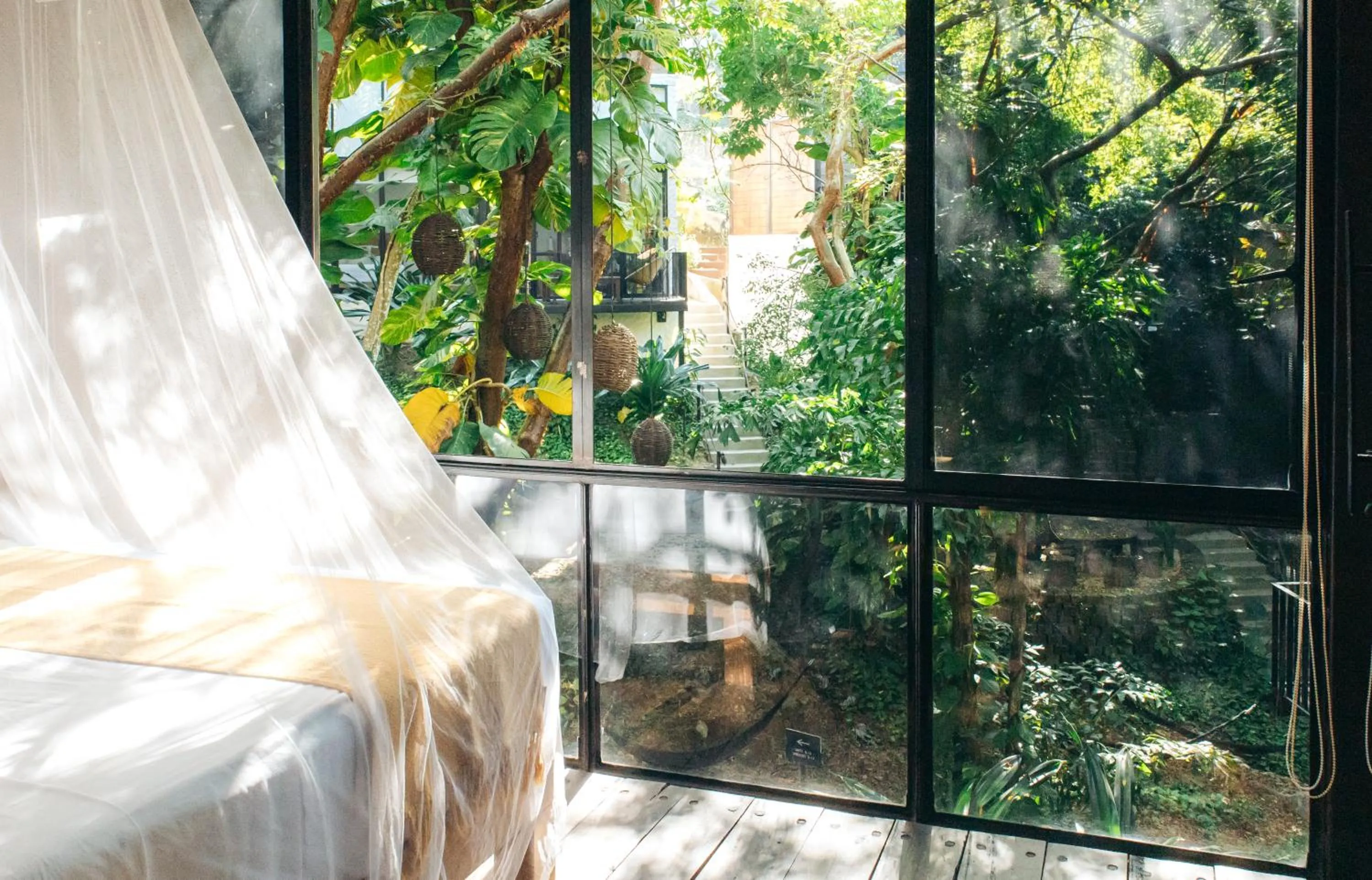 Bed in Casa Selva Sayulita