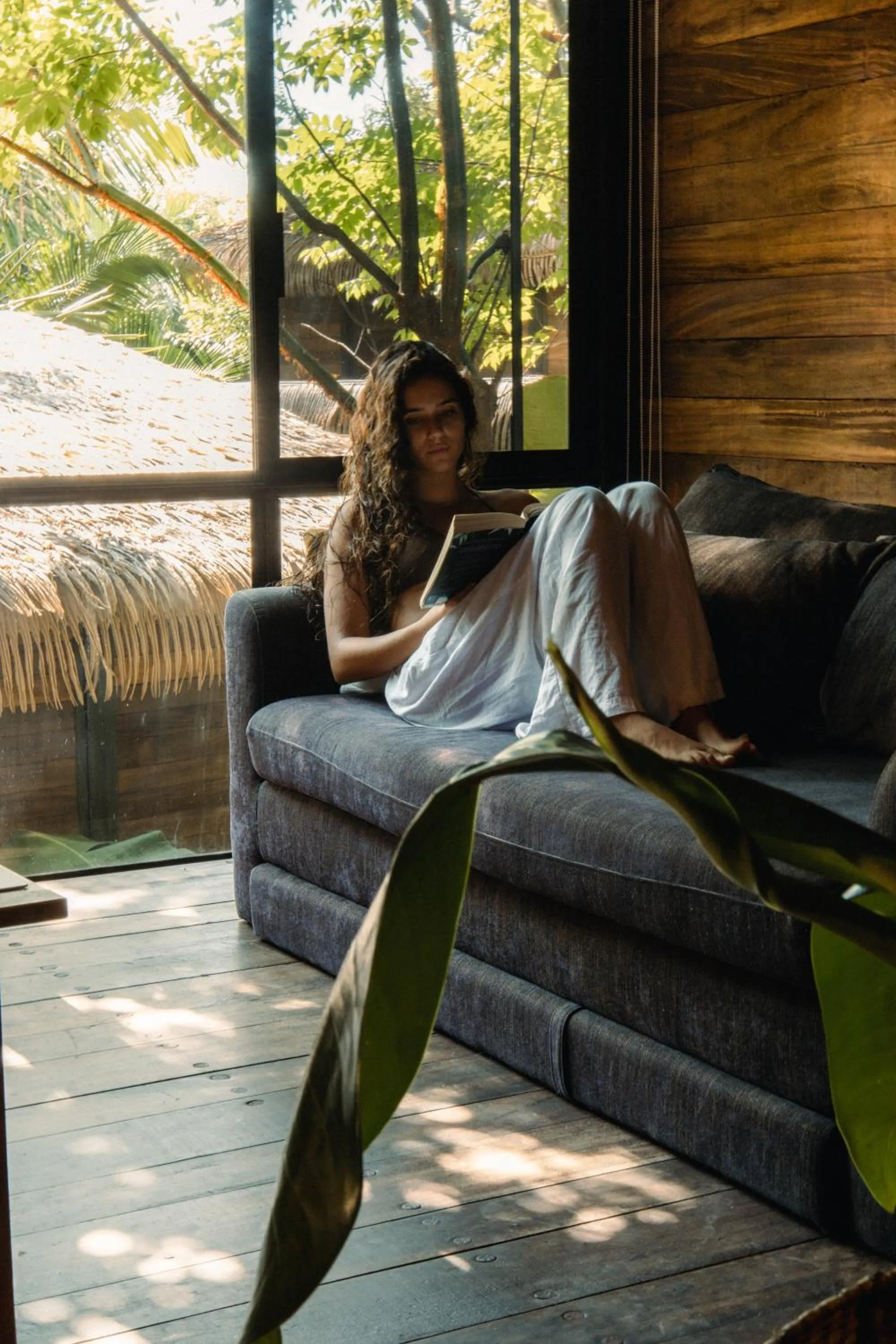 Living room in Casa Selva Sayulita