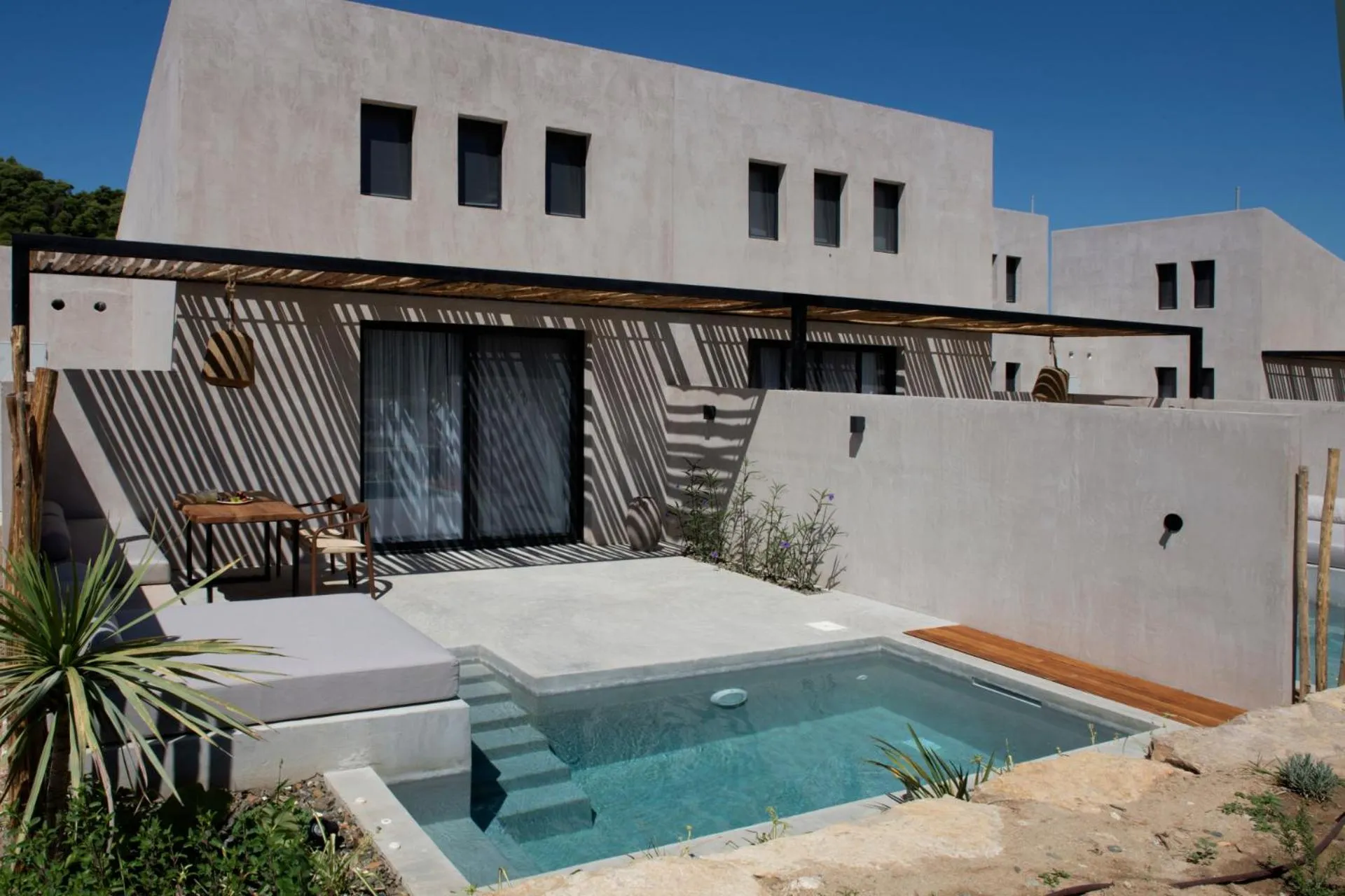 Swimming pool in Pure Villas