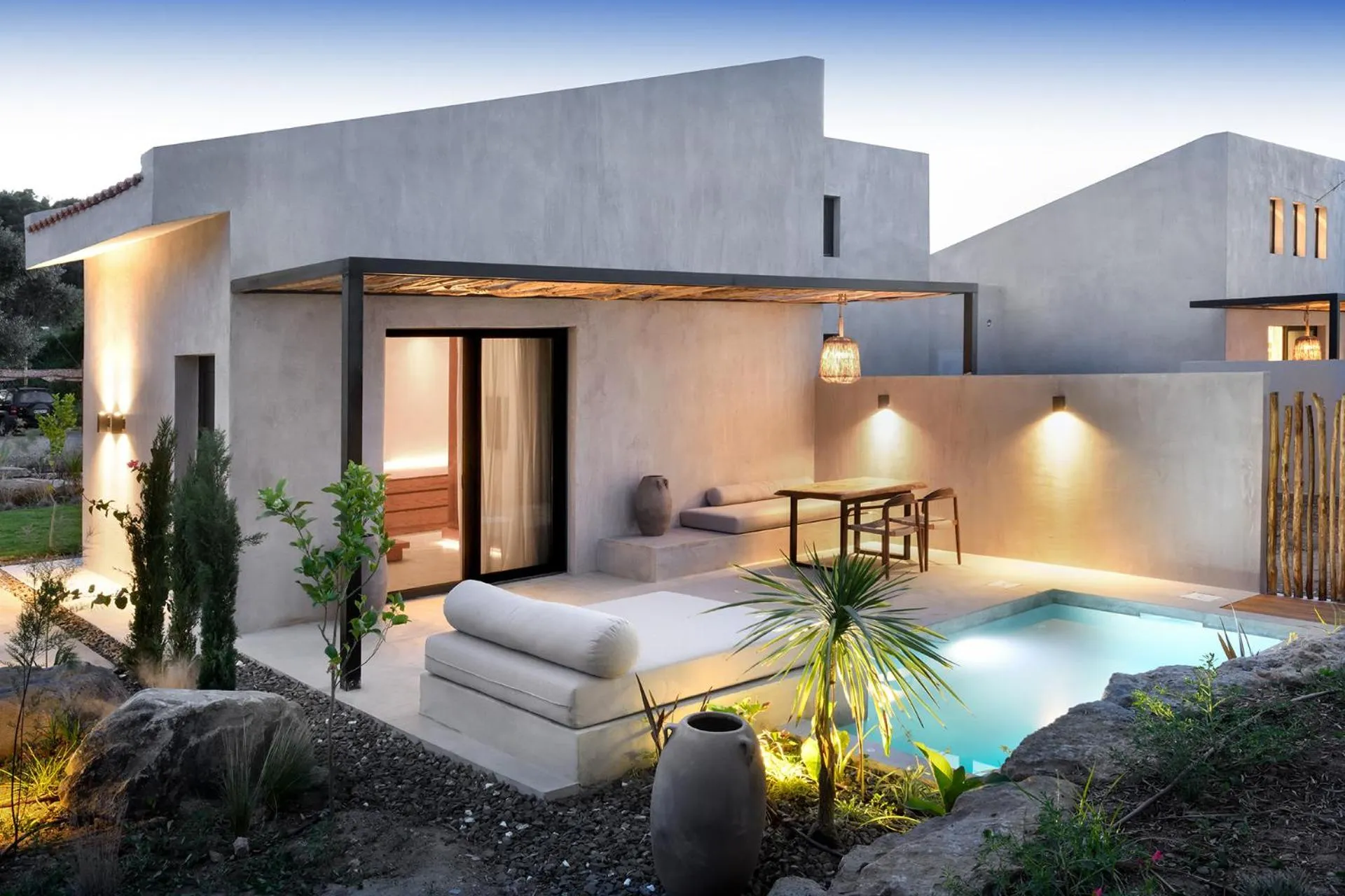 Swimming pool in Pure Villas