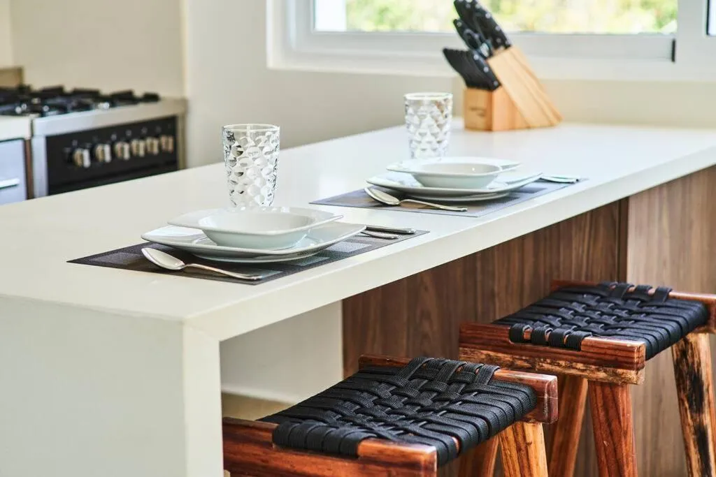 Dining area in Macbeth - Rooftop with Jacuzzi & Beach Club Access