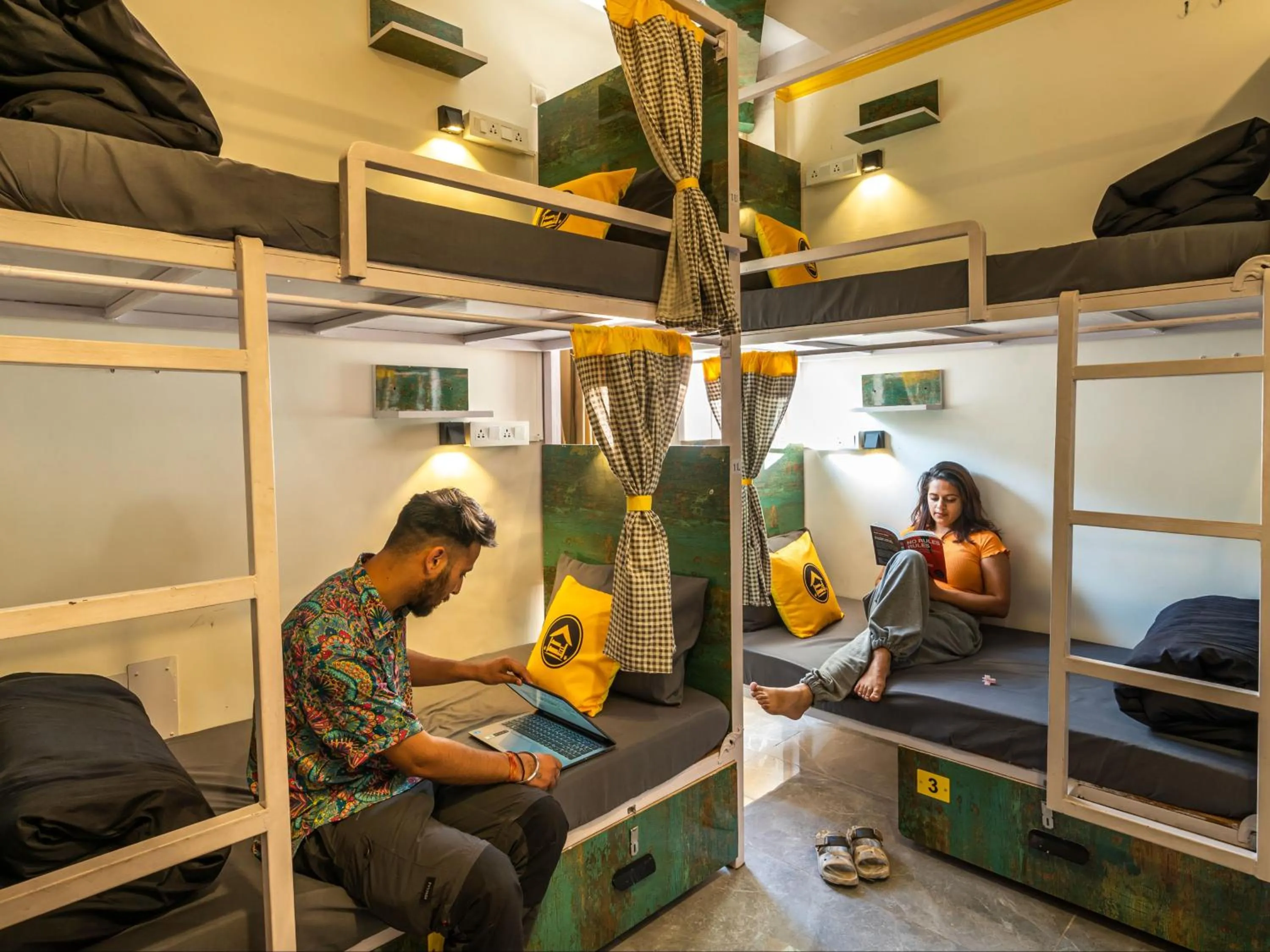 People in The Hosteller Rishikesh, Upper Tapovan