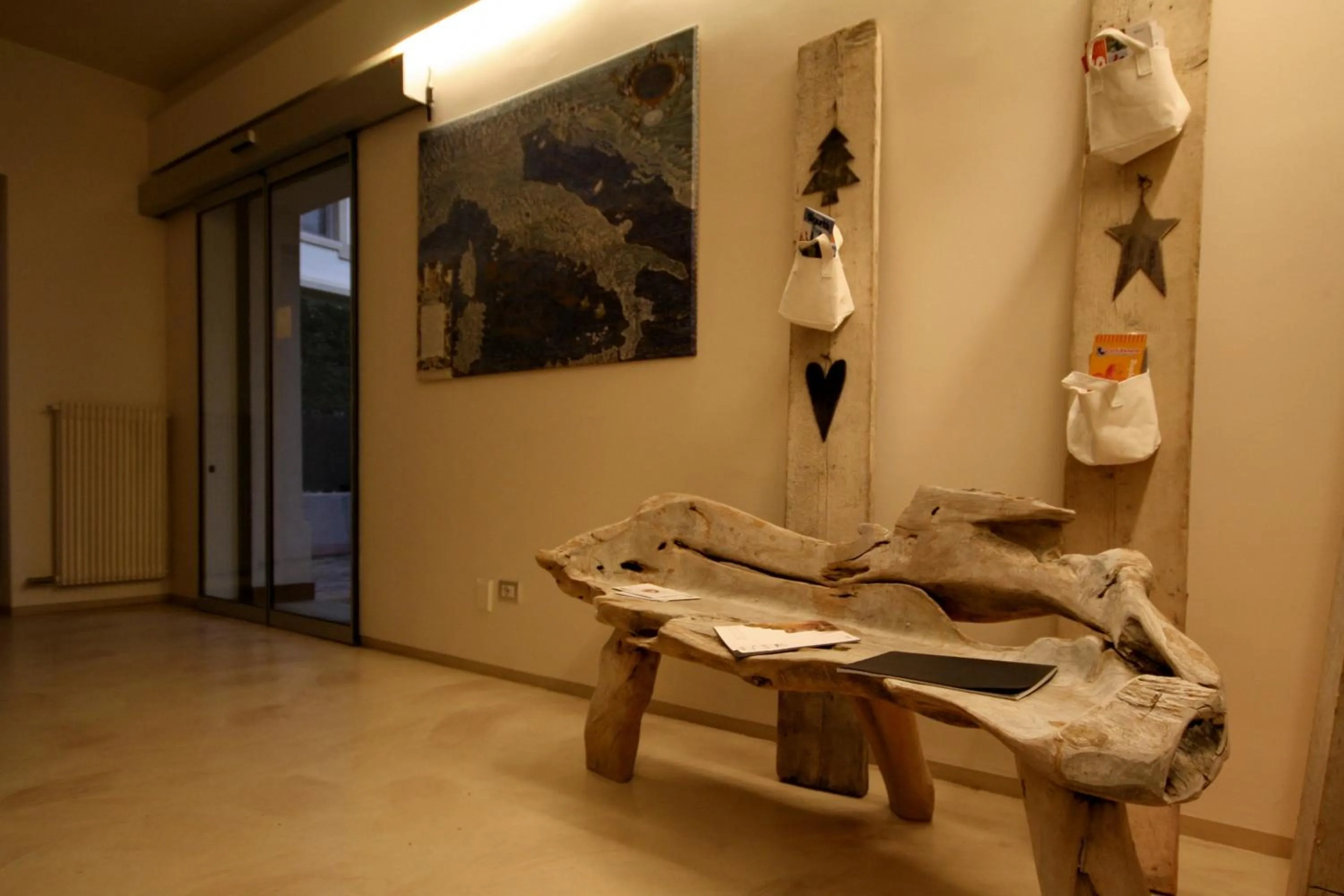 Lobby or reception in Hotel Garnì Villa Maria