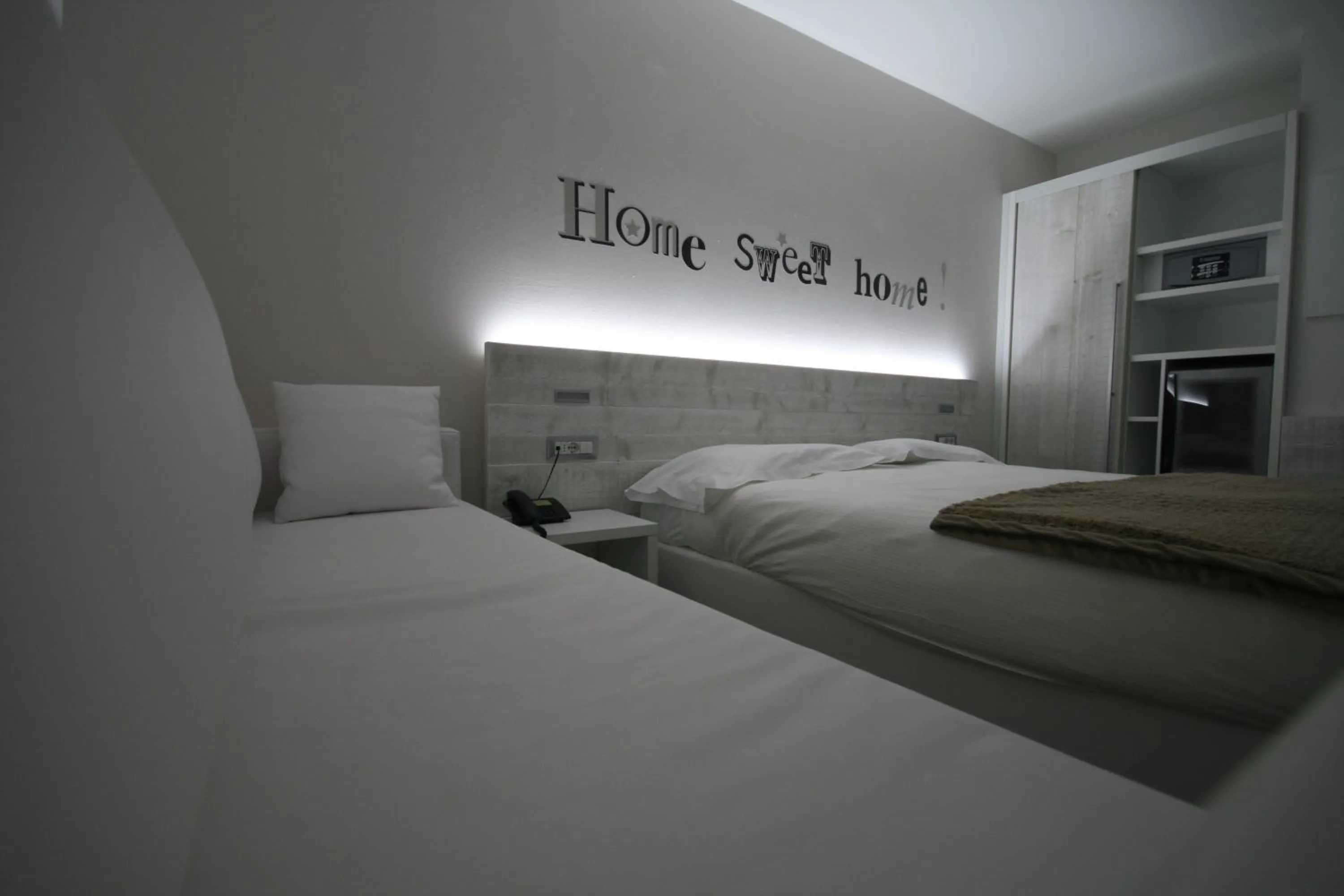 Bed in Hotel Garnì Villa Maria