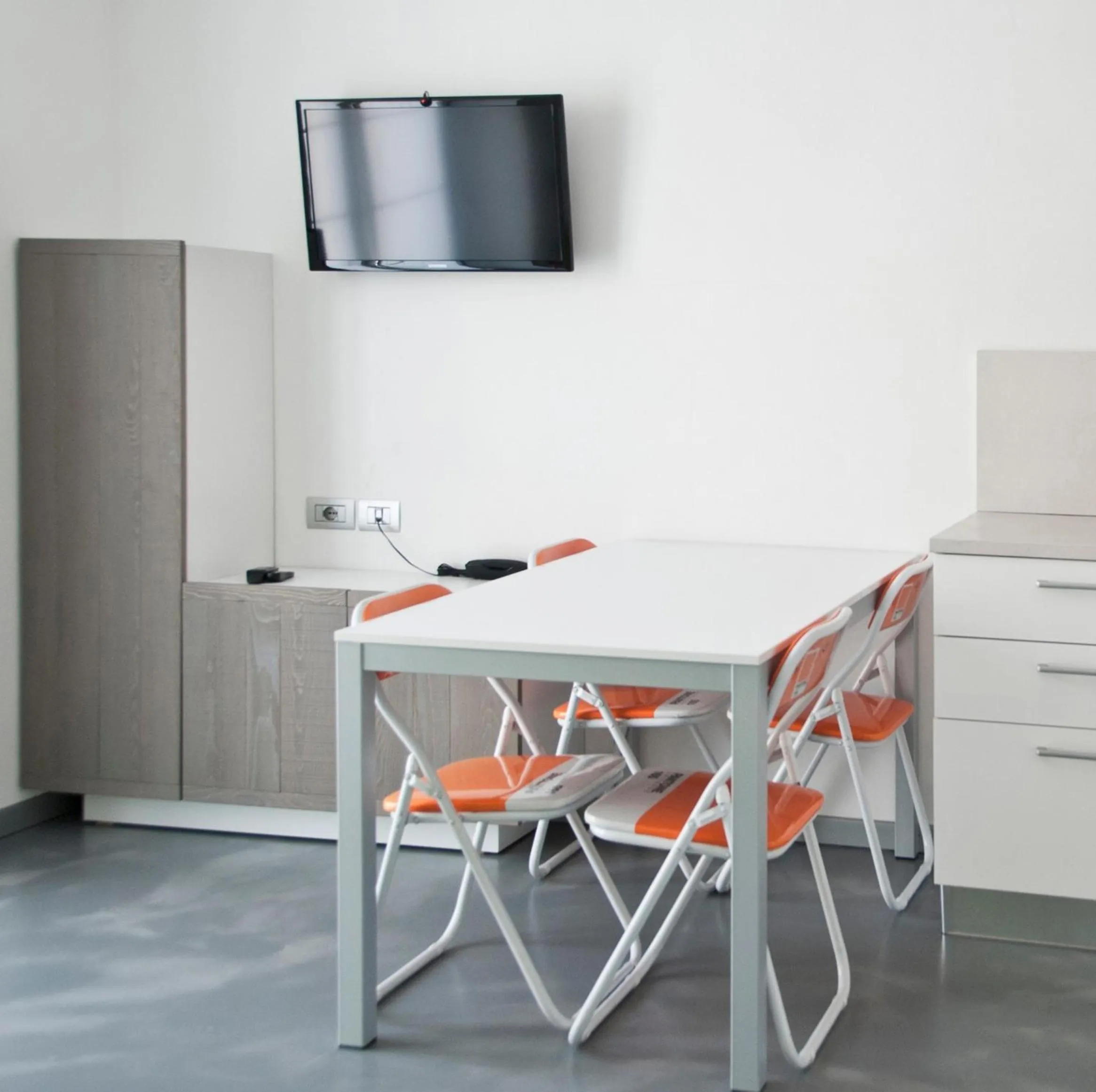 Kitchen or kitchenette in Hotel Garnì Villa Maria