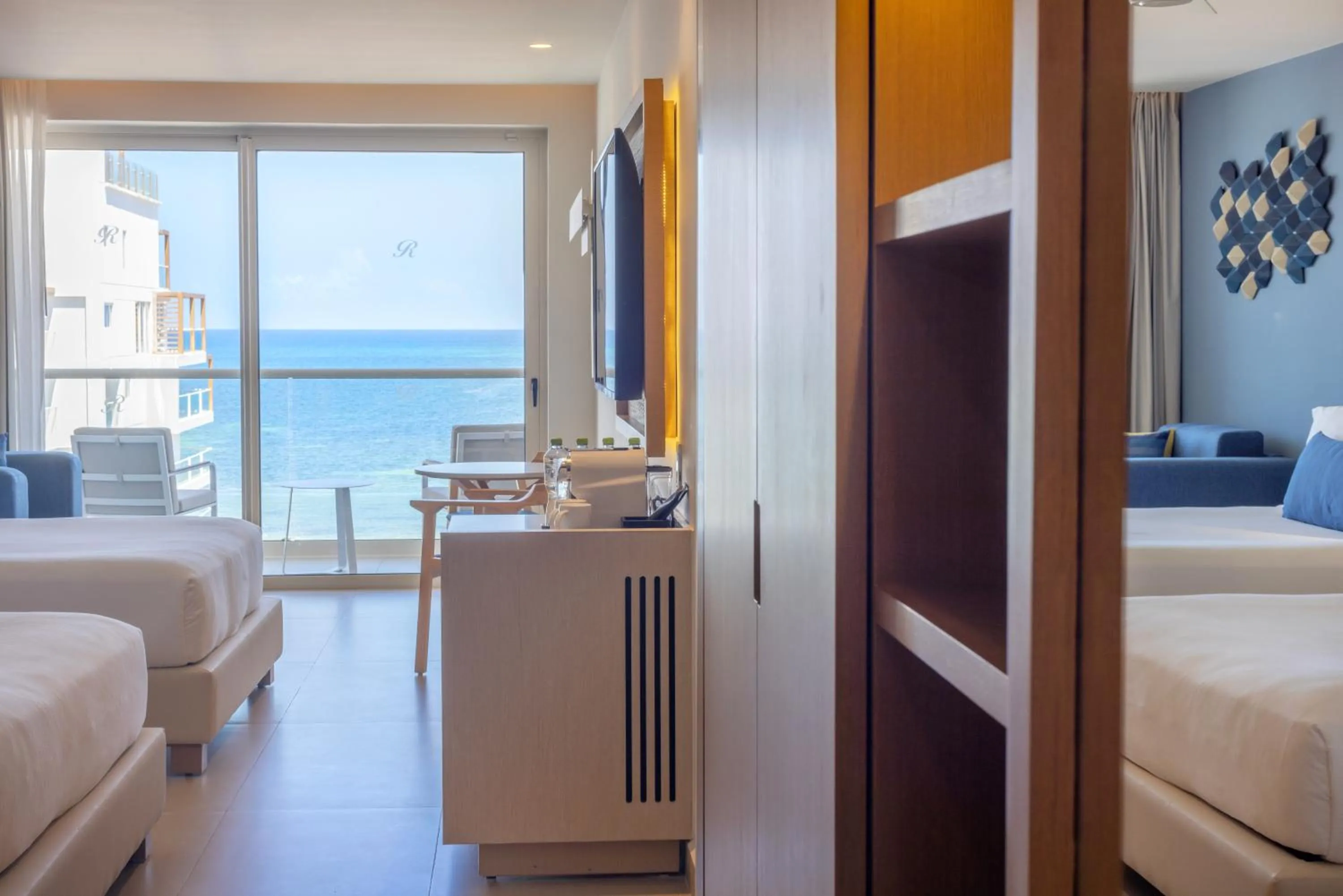 View (from property/room), Bed in Royalton Splash Riviera Cancun, An Autograph Collection All-Inclusive Resort