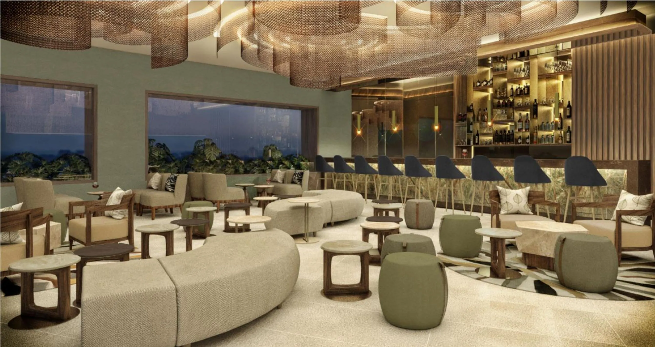 Lounge or bar in Royalton Splash Riviera Cancun, An Autograph Collection All-Inclusive Resort