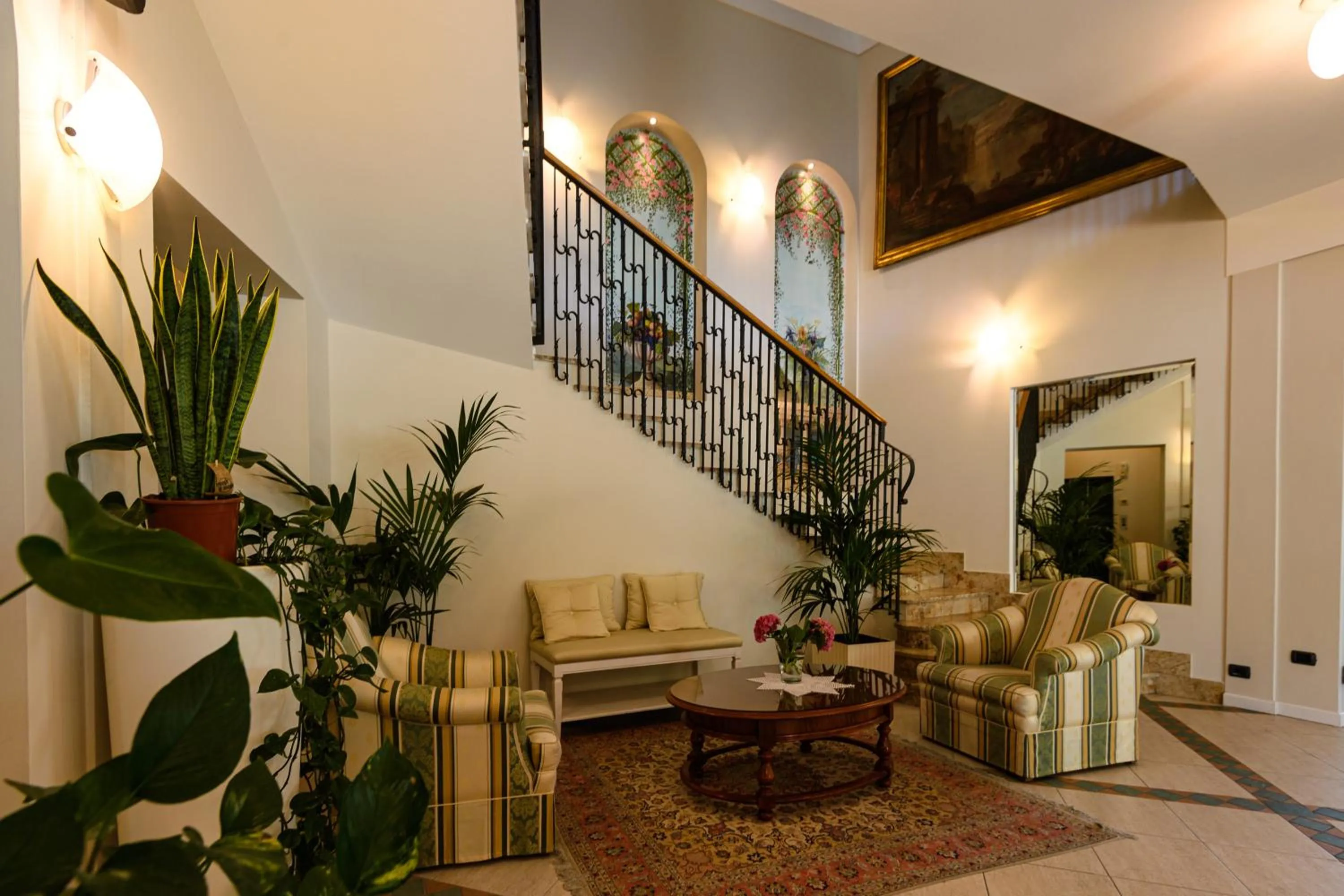 Lobby or reception in Villa Kinzica