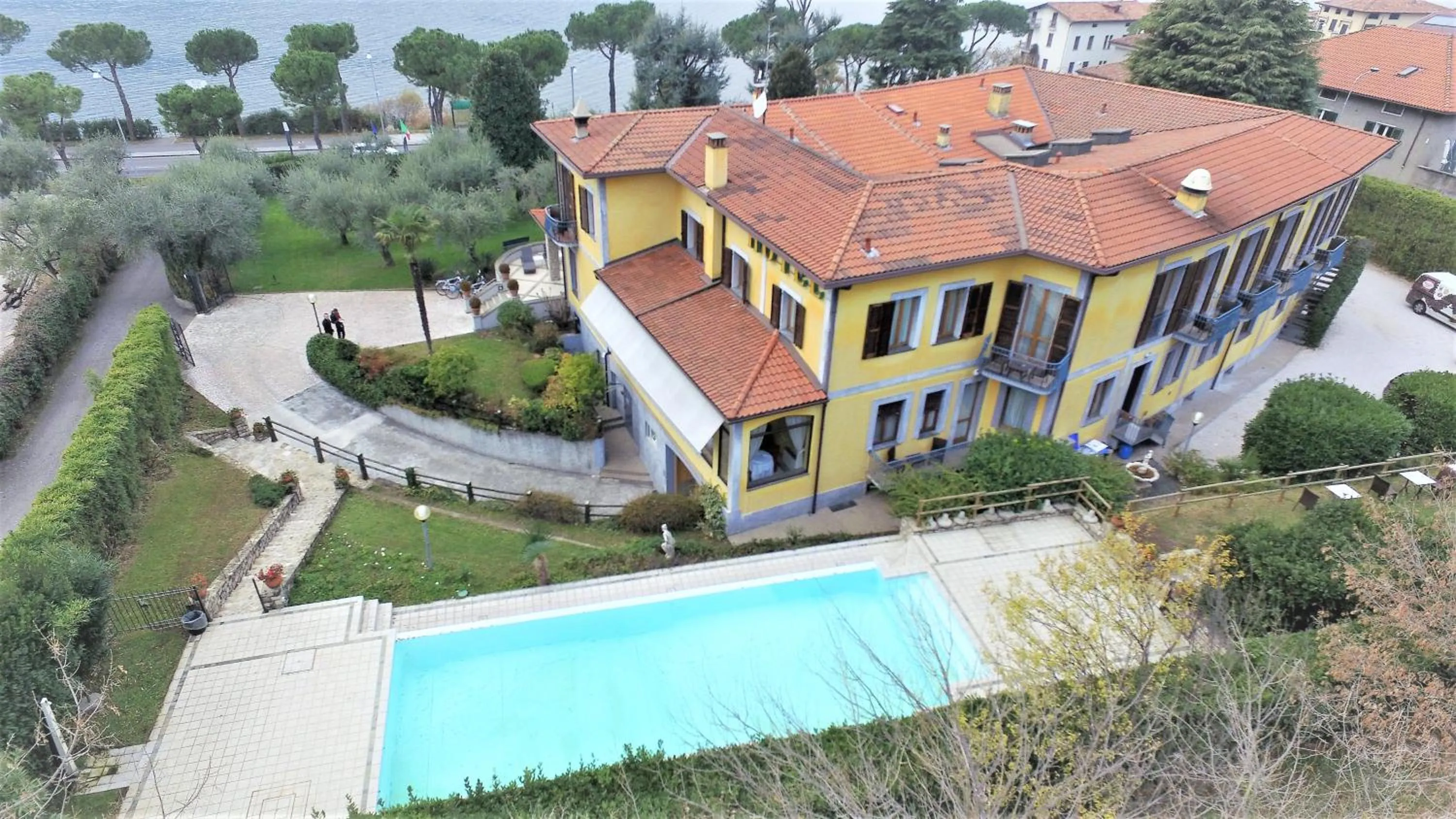 Bird's eye view in Villa Kinzica