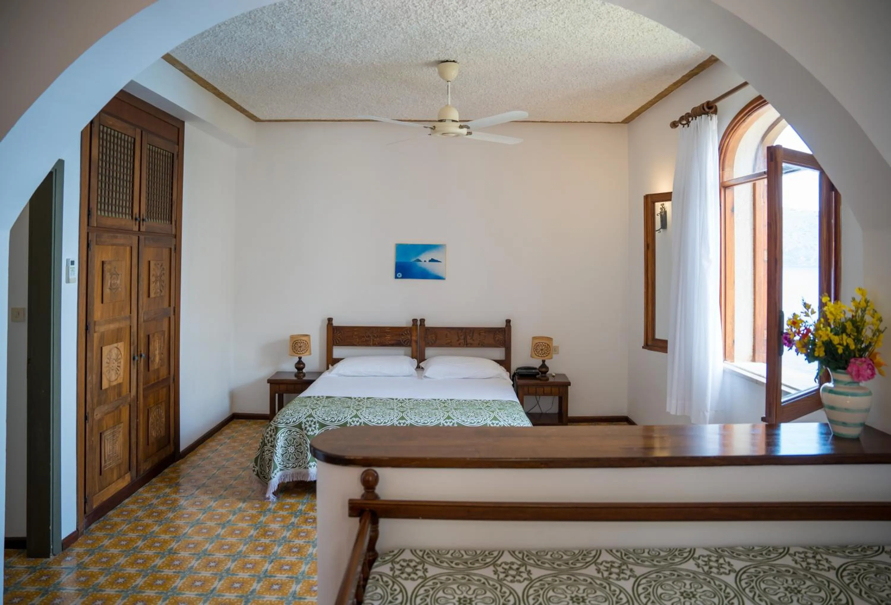 Bed in Hotel Carasco