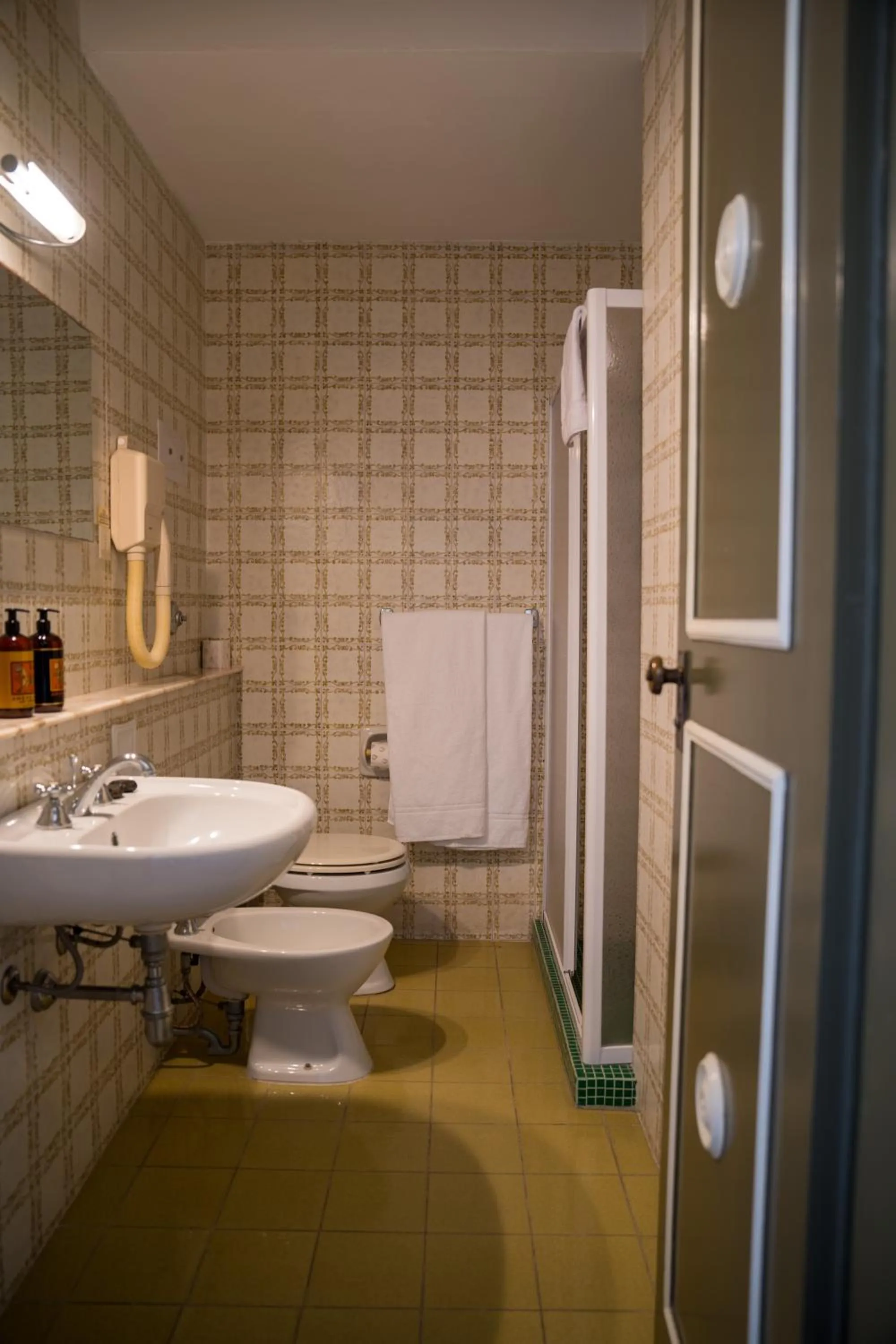 Shower in Hotel Carasco