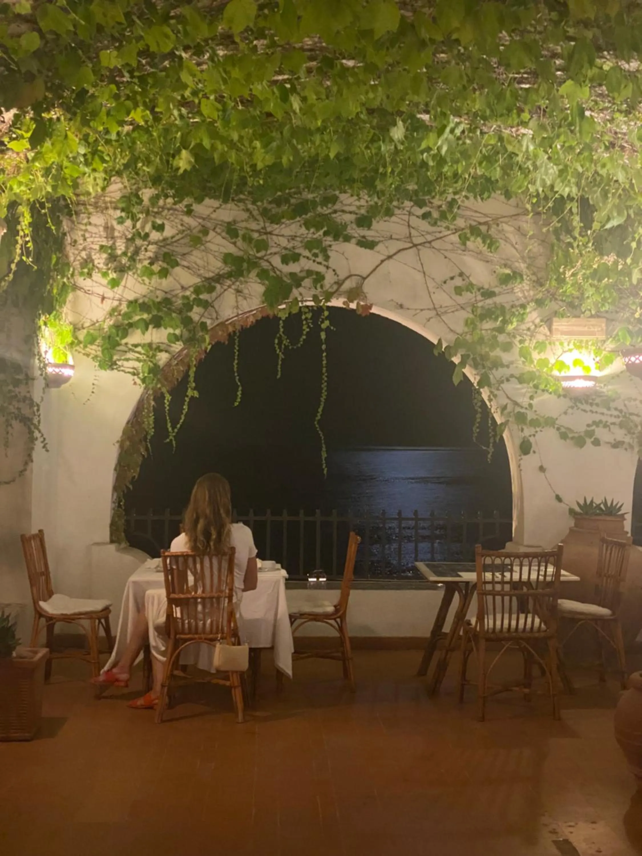 Patio in Hotel Carasco