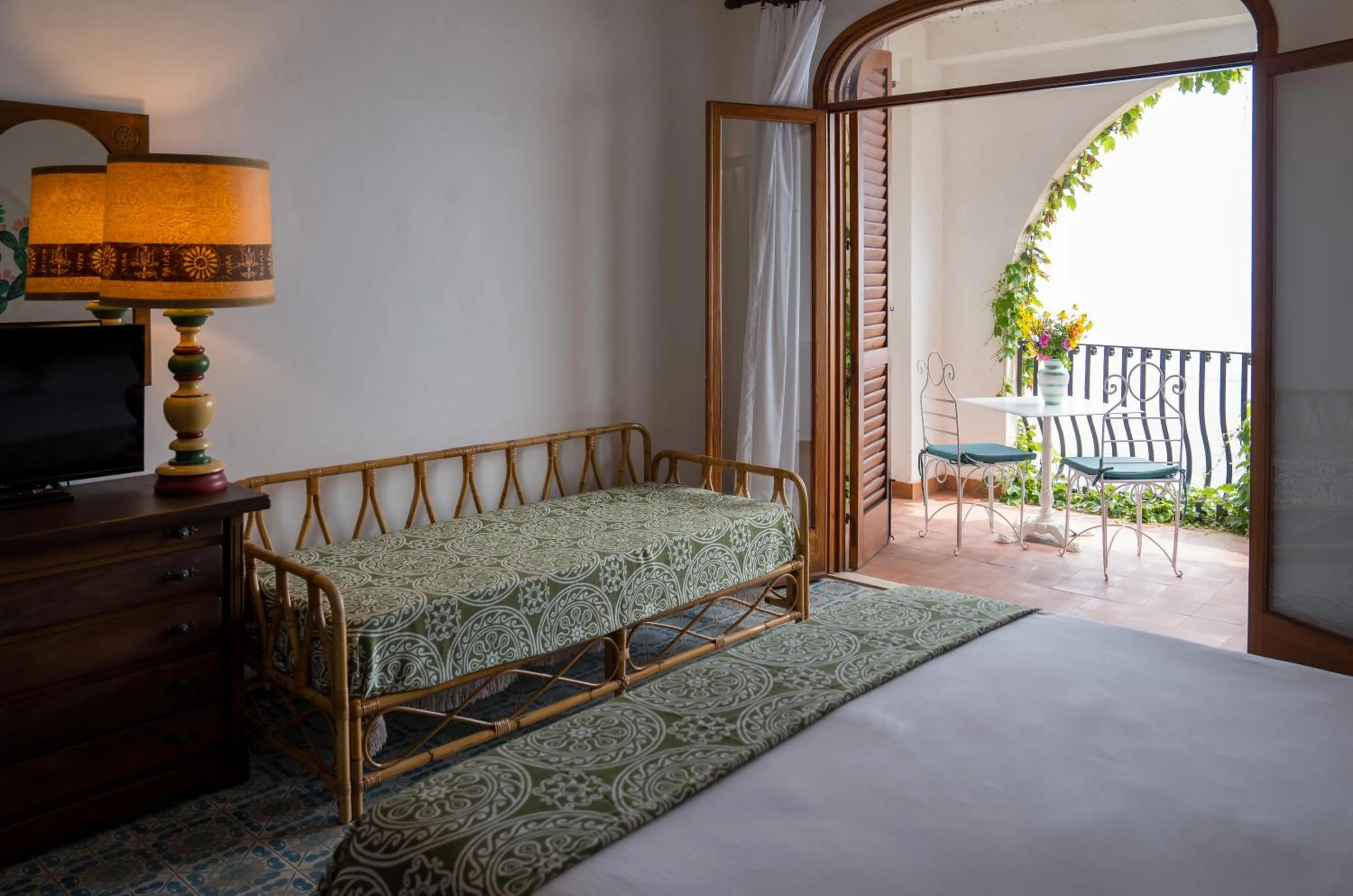 Bed in Hotel Carasco