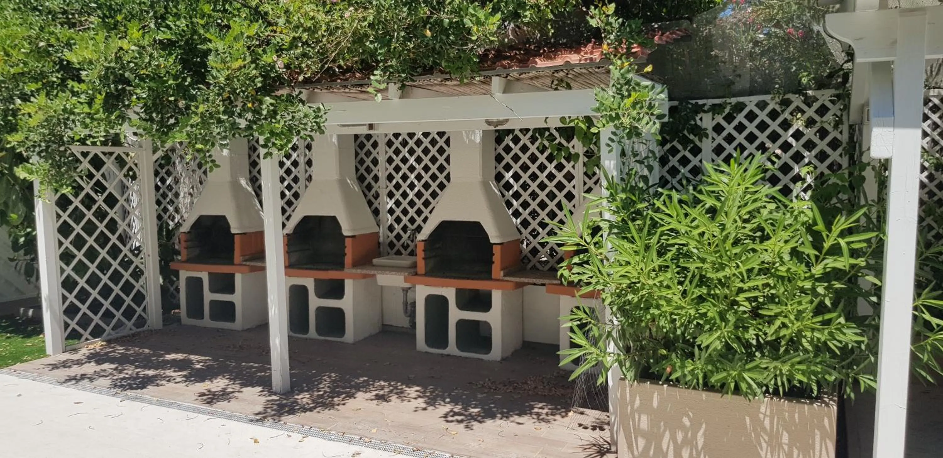 BBQ facilities in Palm Village